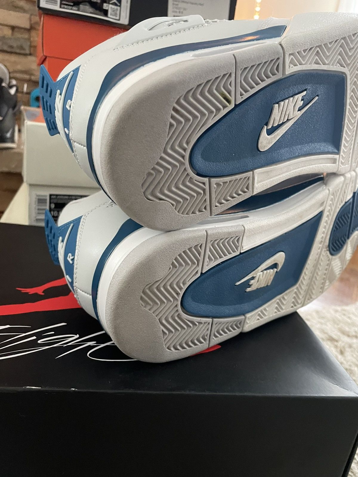Jordan Brand Jordan 4 Military Blue Size US 8.5 / EU 41-42 - 8 Thumbnail