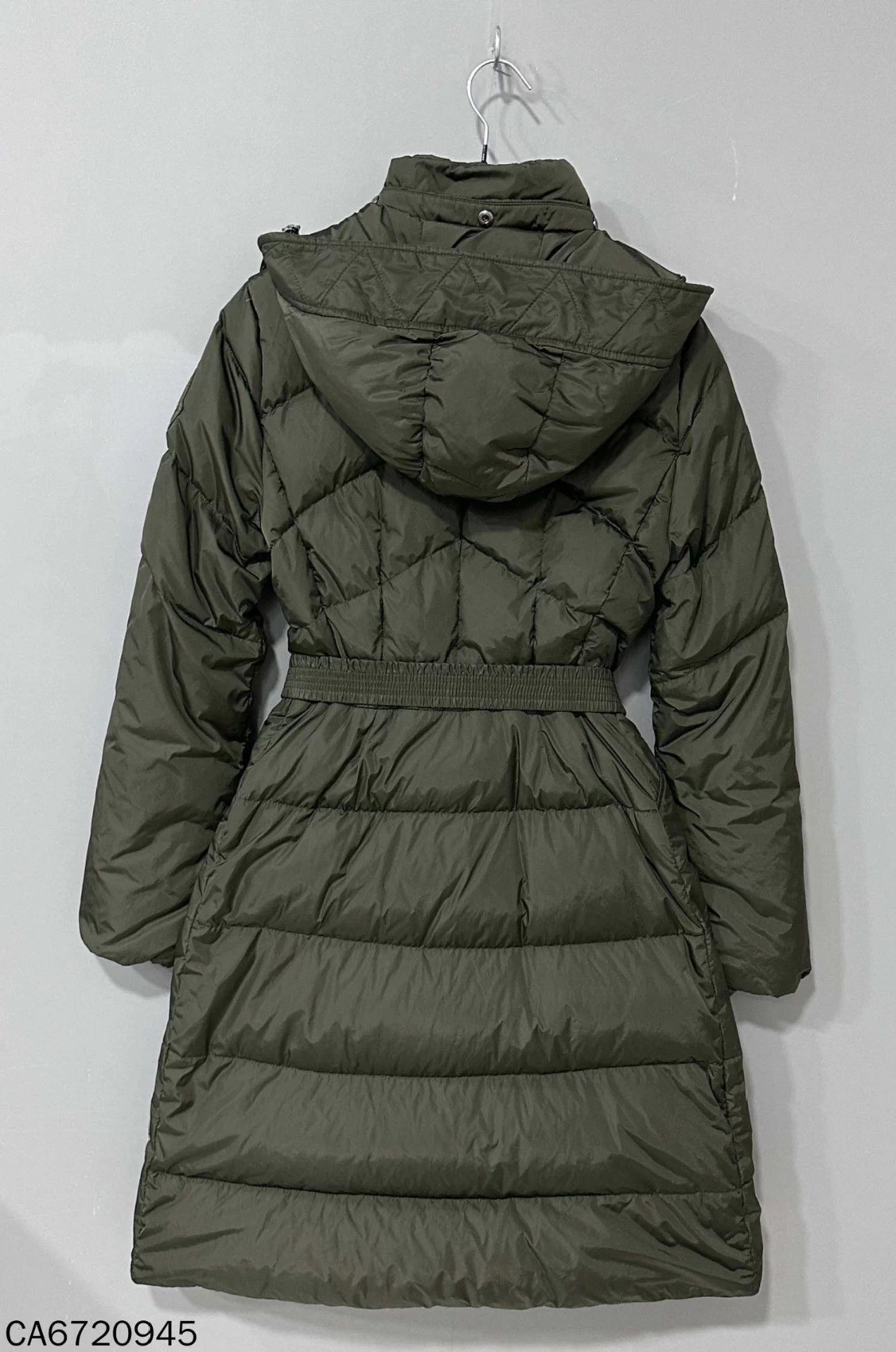 Moncler Moncler slim longline deep green down coat size 1 Size S / US 4 / IT 40 - 2 Thumbnail