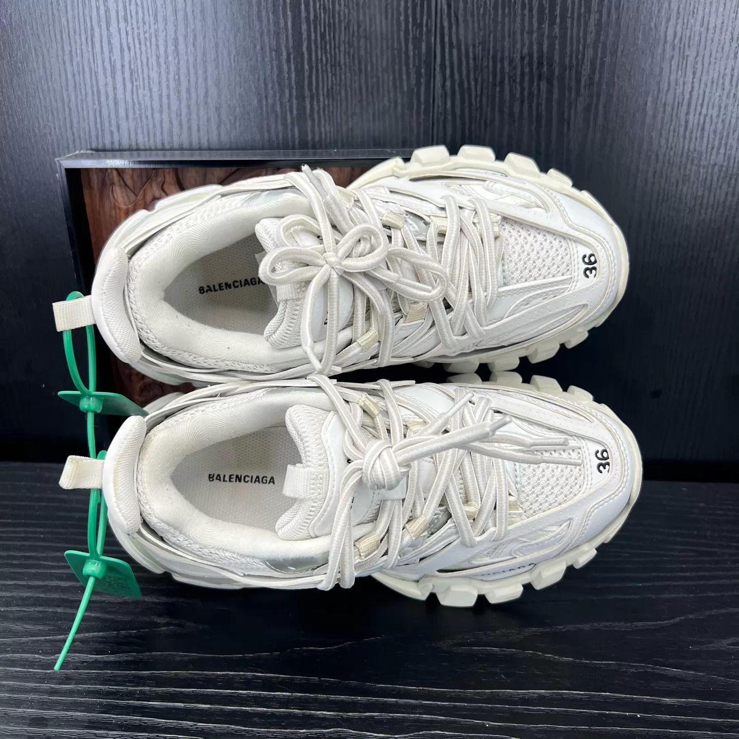 Balenciaga Balenciaga Track White 36 Like New with Box Size US 6 / IT 36 - 8 Thumbnail