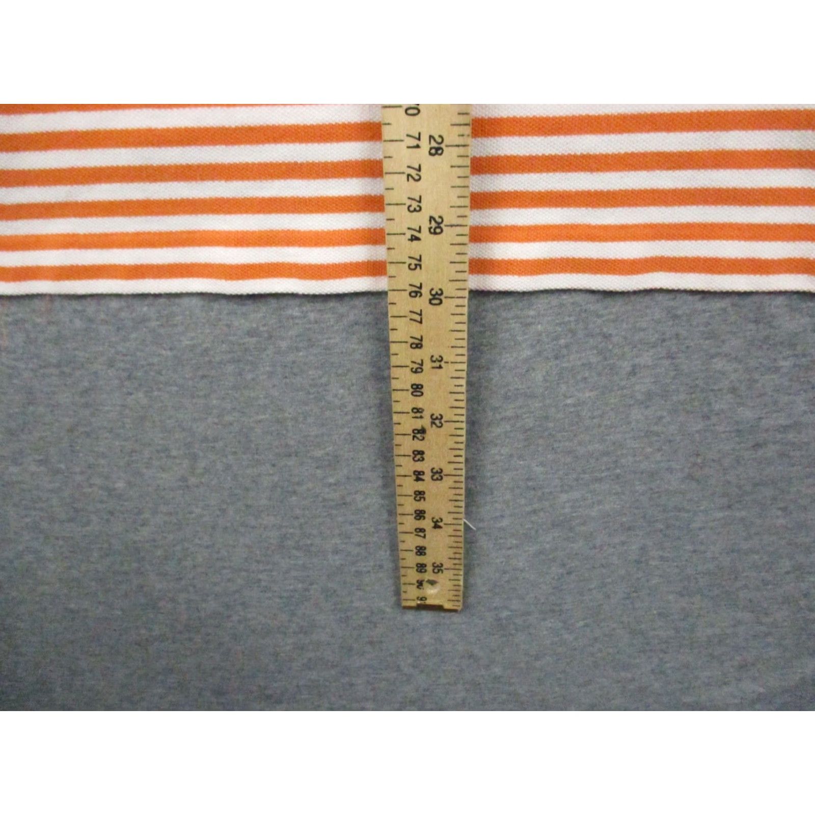 Polo Ralph Lauren Polo Ralph Lauren Shirt Large Mens Orange White Stripe Short Sleeve Blue Pony Size US L / EU 52-54 / 3 - 7 Thumbnail