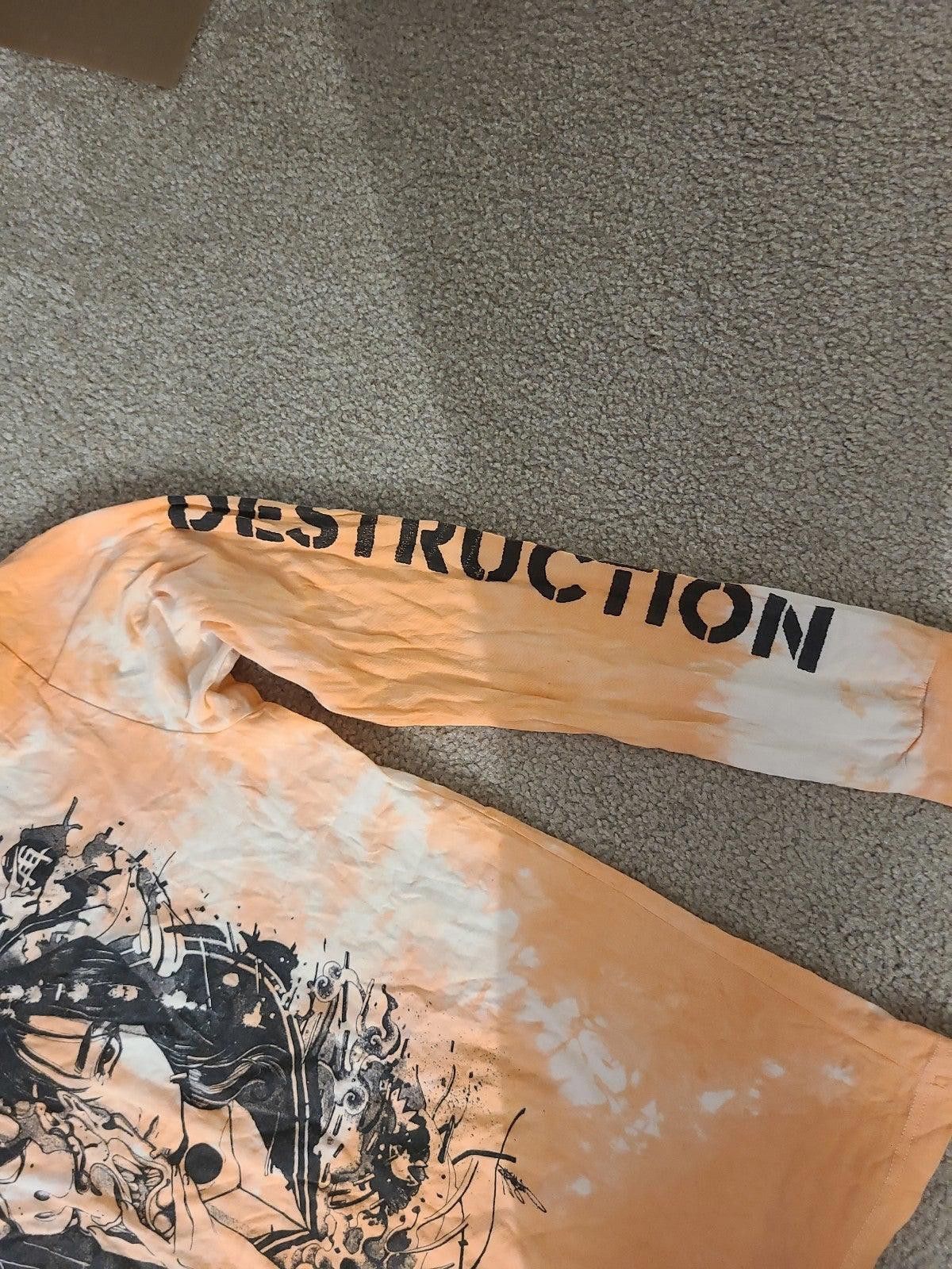 Other Hvy Blk Destruction Rebirth Manga Long Sleeve Tye Dye Tee Size US XL / EU 56 / 4 - 3 Thumbnail
