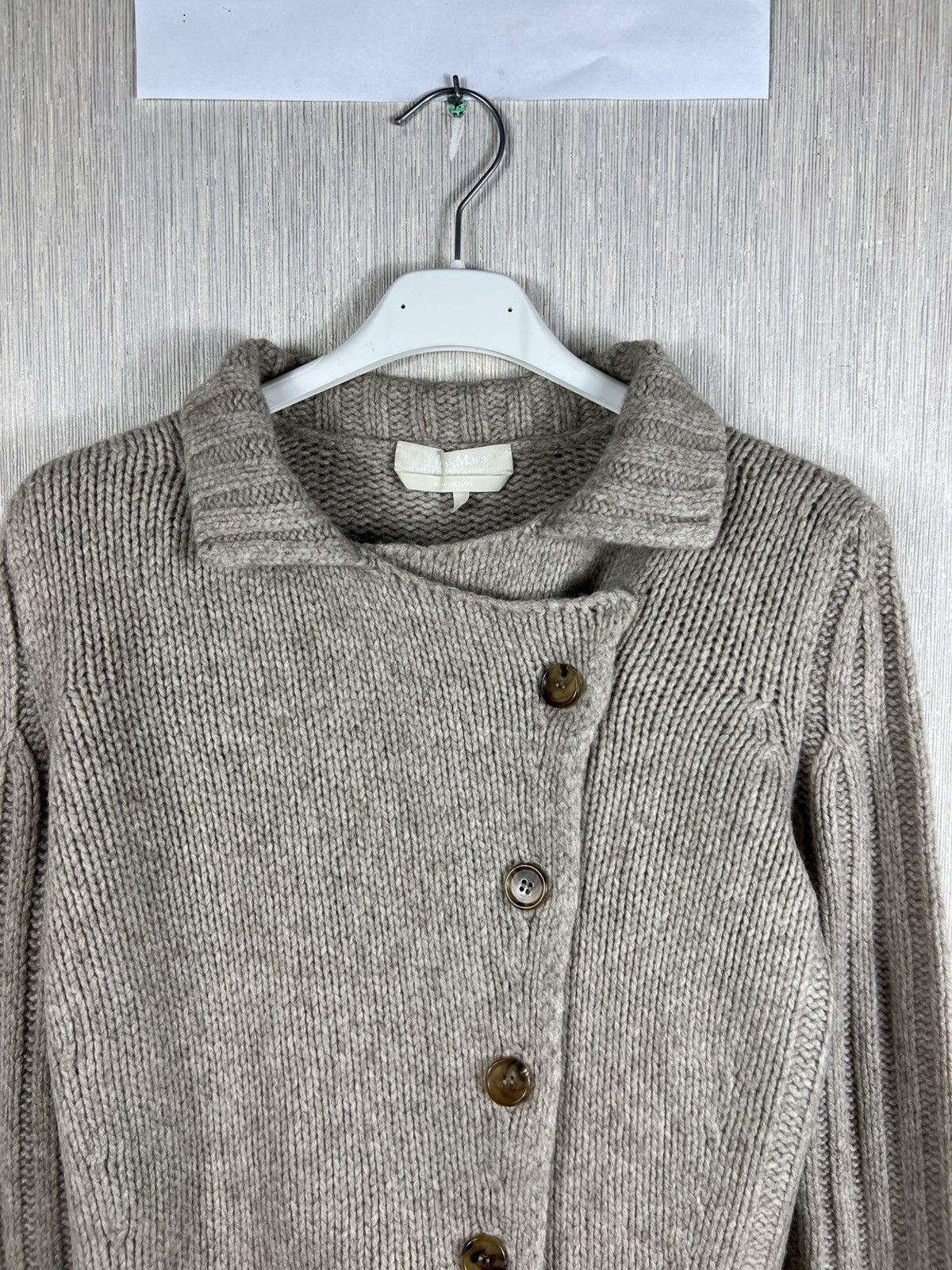 Max Mara S Max Mara wool yak knitted cardigan sweater button up Size S / US 4 / IT 40 - 5 Thumbnail