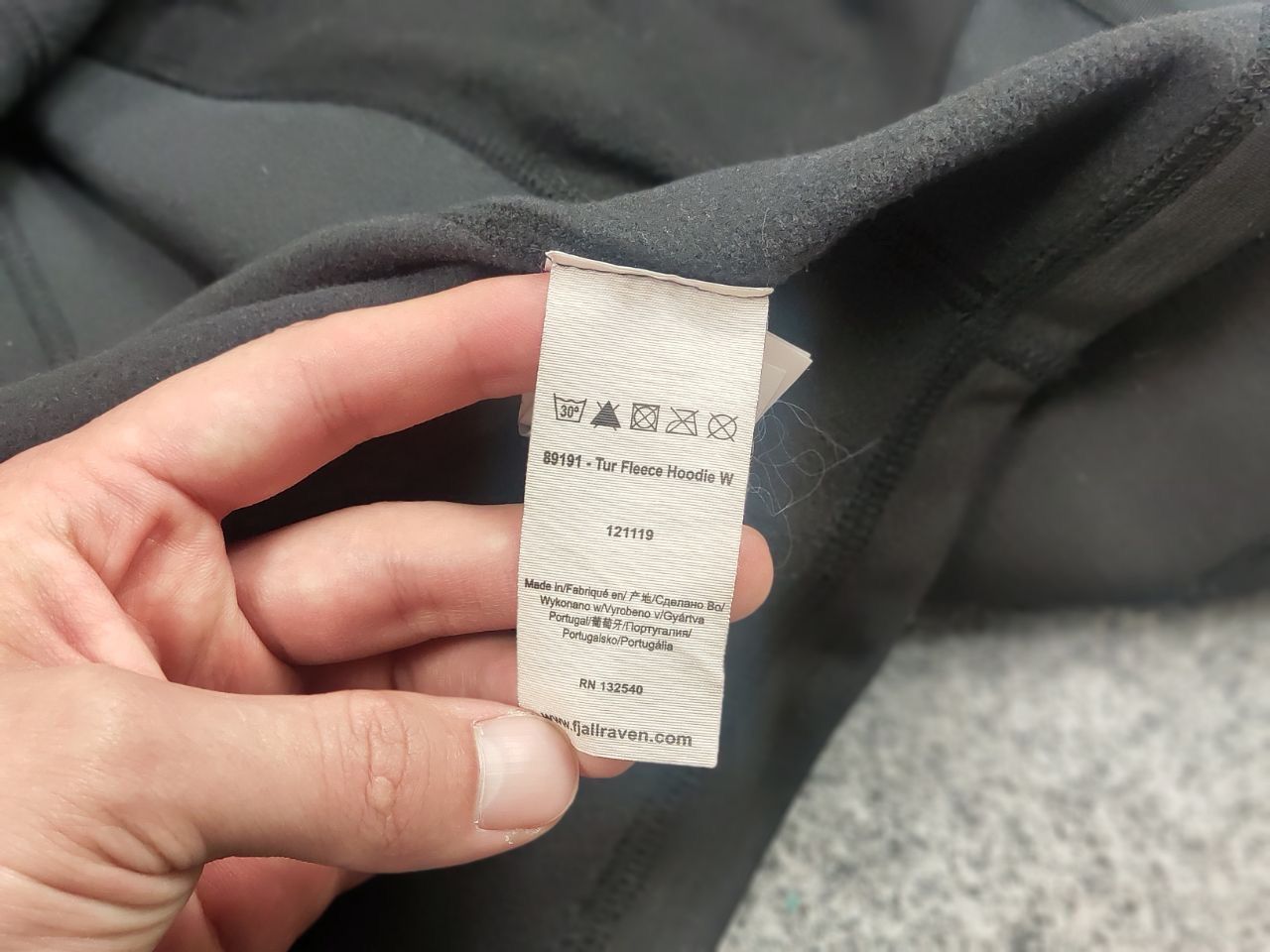 Fjallraven Fjallraven tur fleece Wool Blend Logo Zip Women's Hoodie Size S / US 4 / IT 40 - 20 Thumbnail