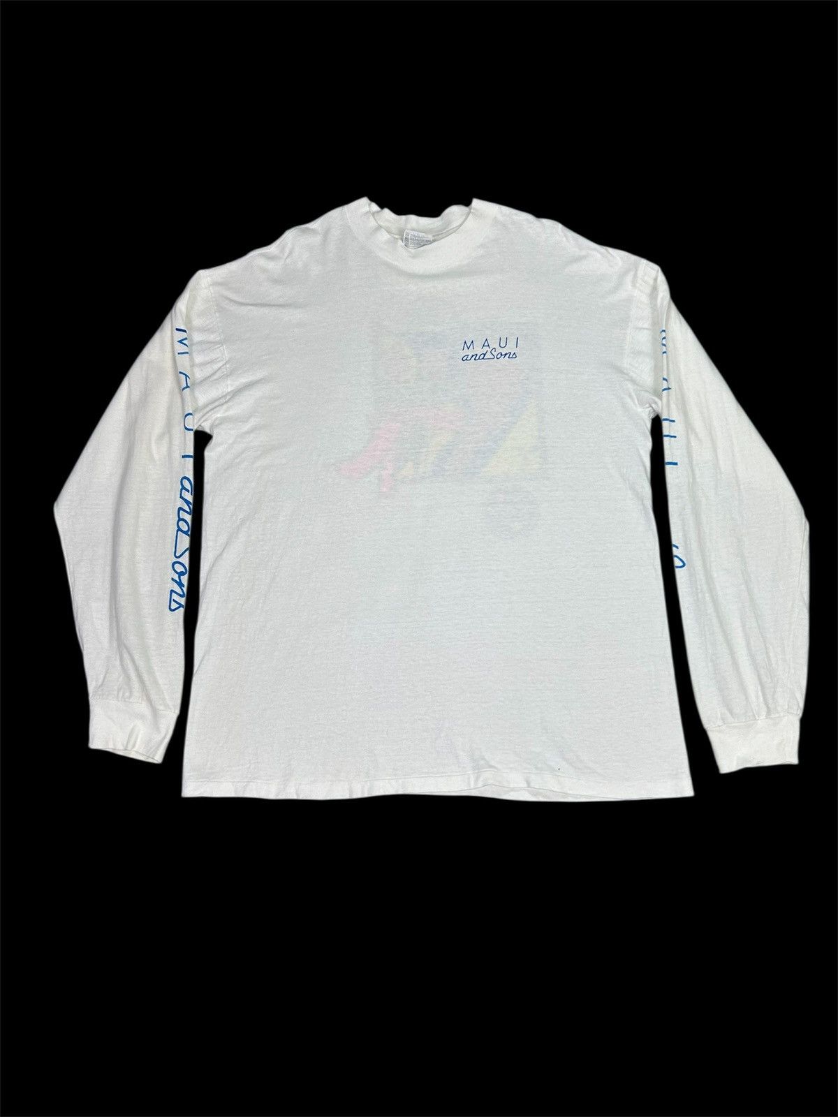 Maui and Sons Vintage 80’s Maui & Son Skate / Surf Graphic Size US XL / EU 56 / 4 - 2 Thumbnail