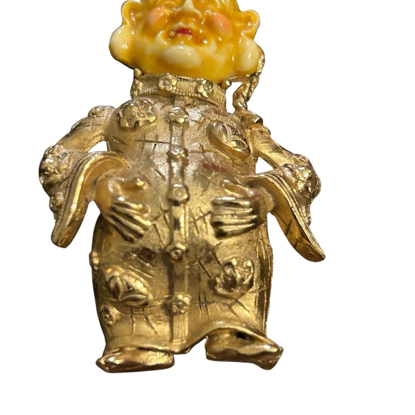 Vintage 70s Vintage NAPIER Asian Inspired Figural Necklace & Brooch Size ONE SIZE - 4 Thumbnail