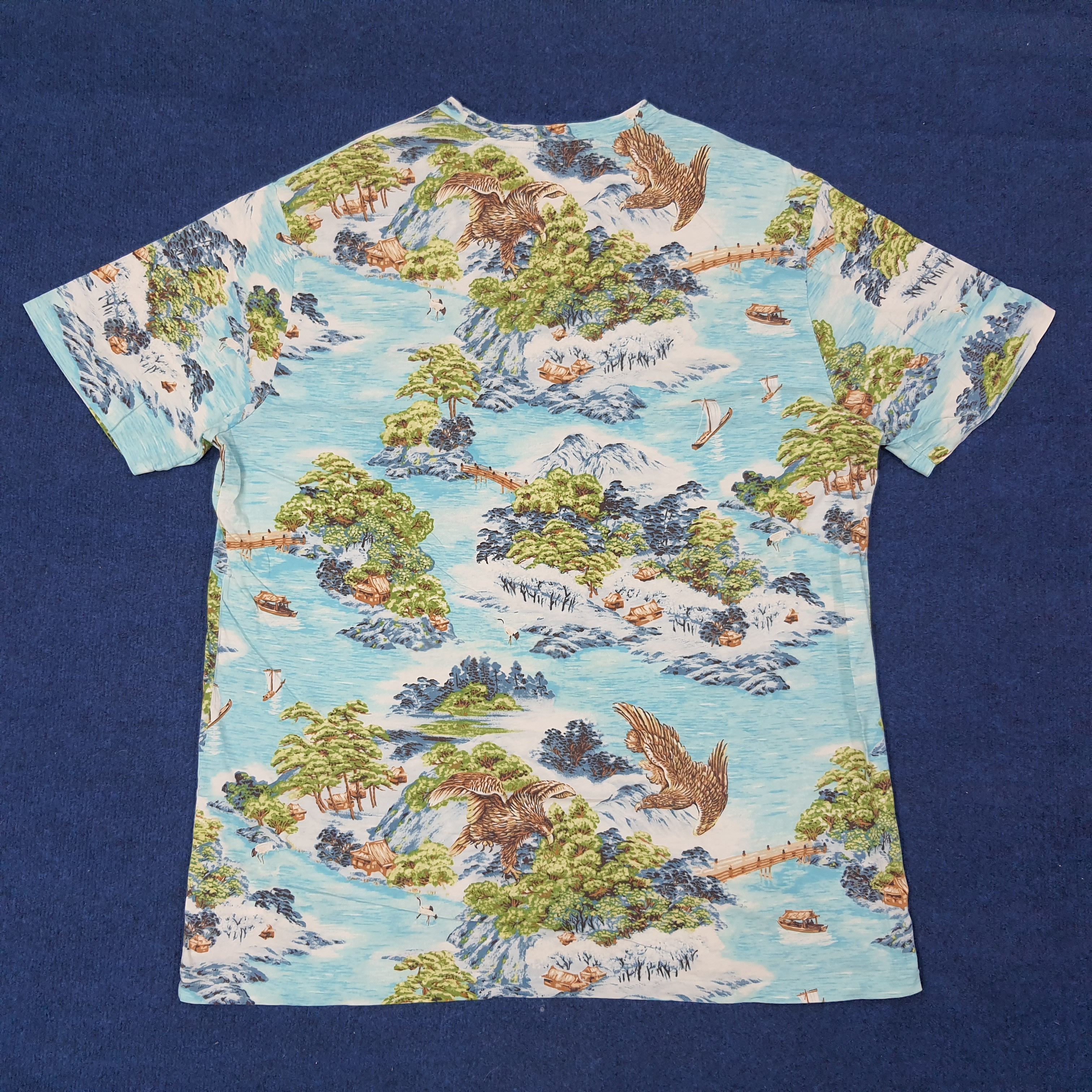 Polo Ralph Lauren Vintage POLO Ralph Lauren Overprint Pocket Tee C249N31 Size US XXL / EU 58 / 5 - 3 Thumbnail