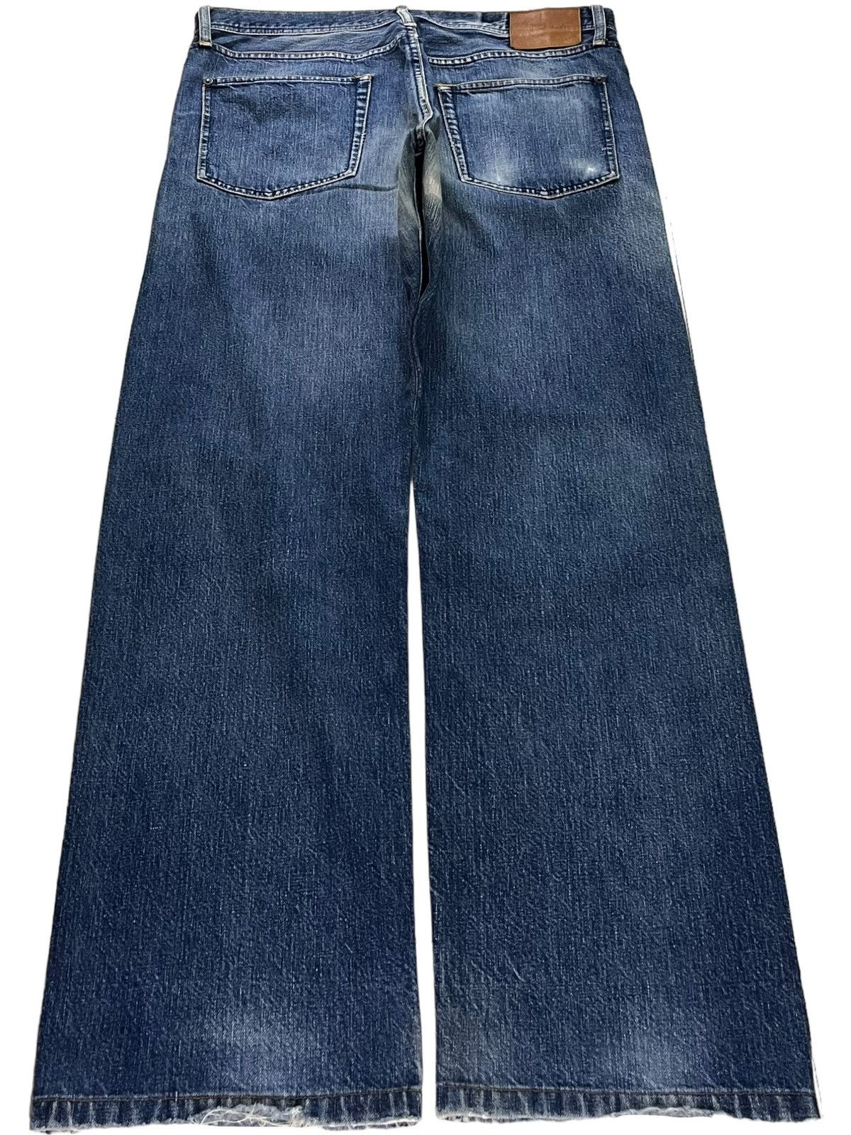 Designer × Paul Smith Vintage Paul Smith UK Blue Wash Baggy Style Jeans Size US 34 / EU 50 - 2 Thumbnail