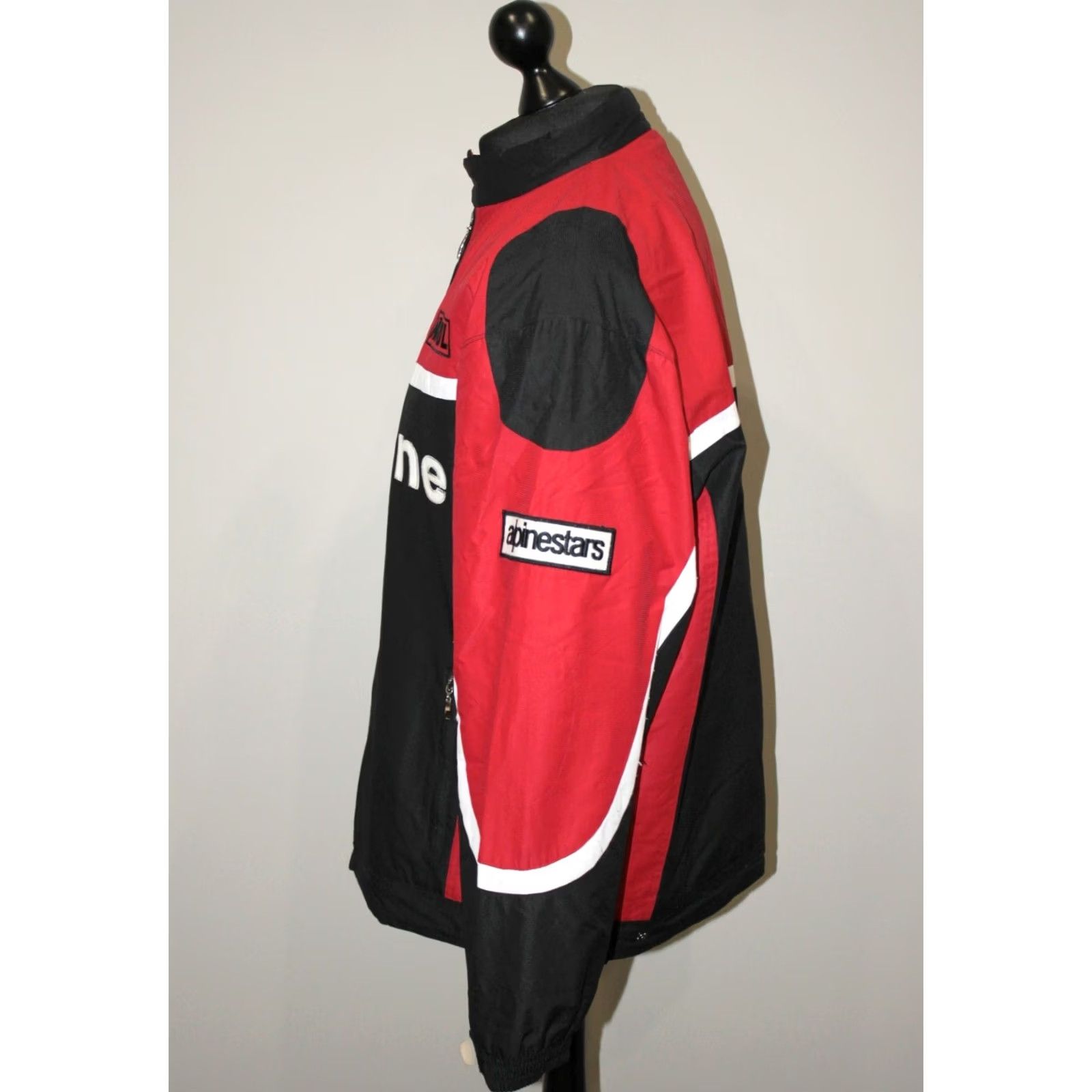 Alpinestars XXL Motul Alpinestar mens racing jacket Red Polyester Jacket XXL Racing Mens 90s? Size US XXL / EU 58 / 5 - 3 Thumbnail