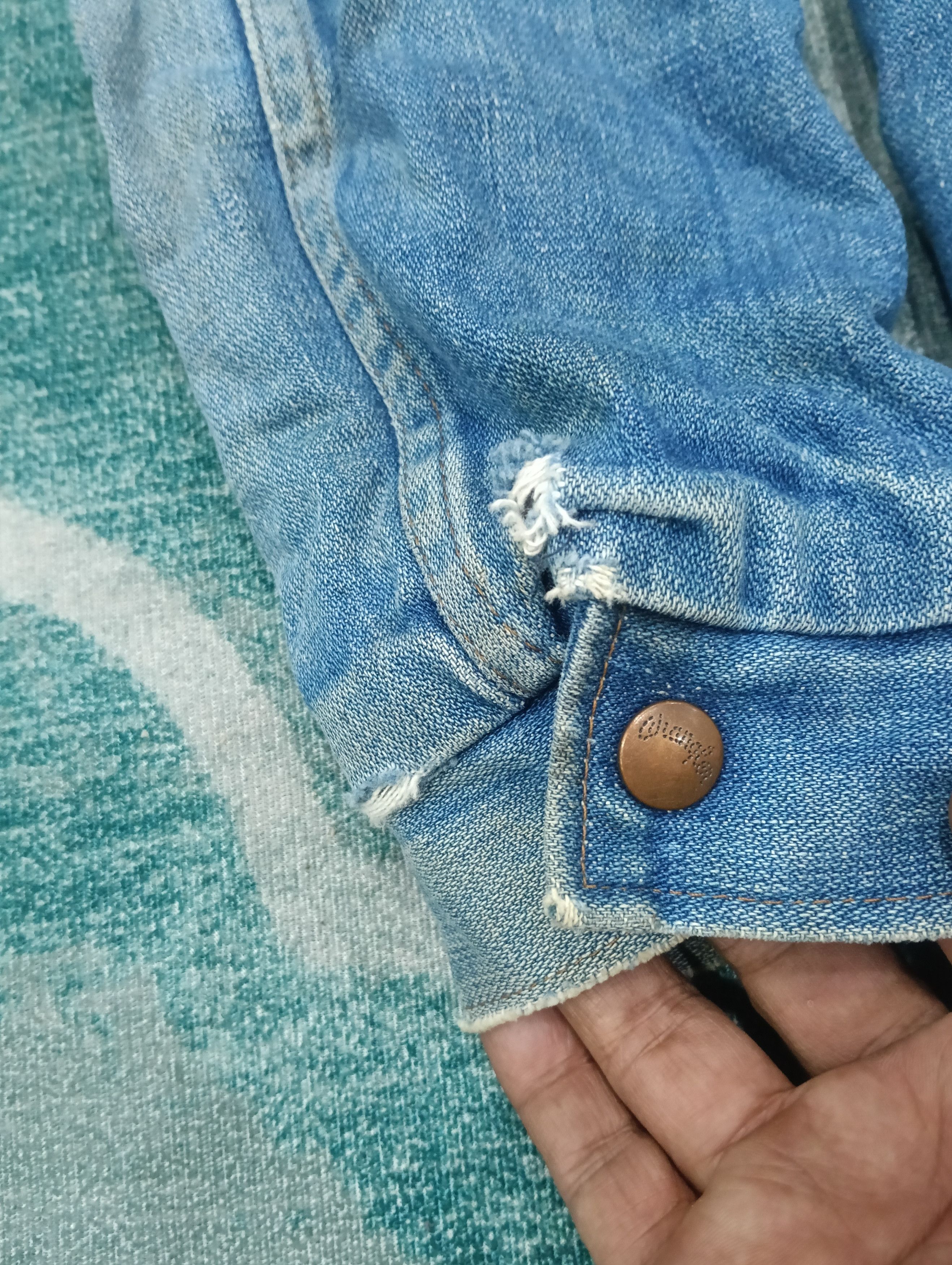 Vintage × Wrangler Vintage Wrangler Sherpa Jacket Size L / US 10 / IT 46 - 6 Thumbnail
