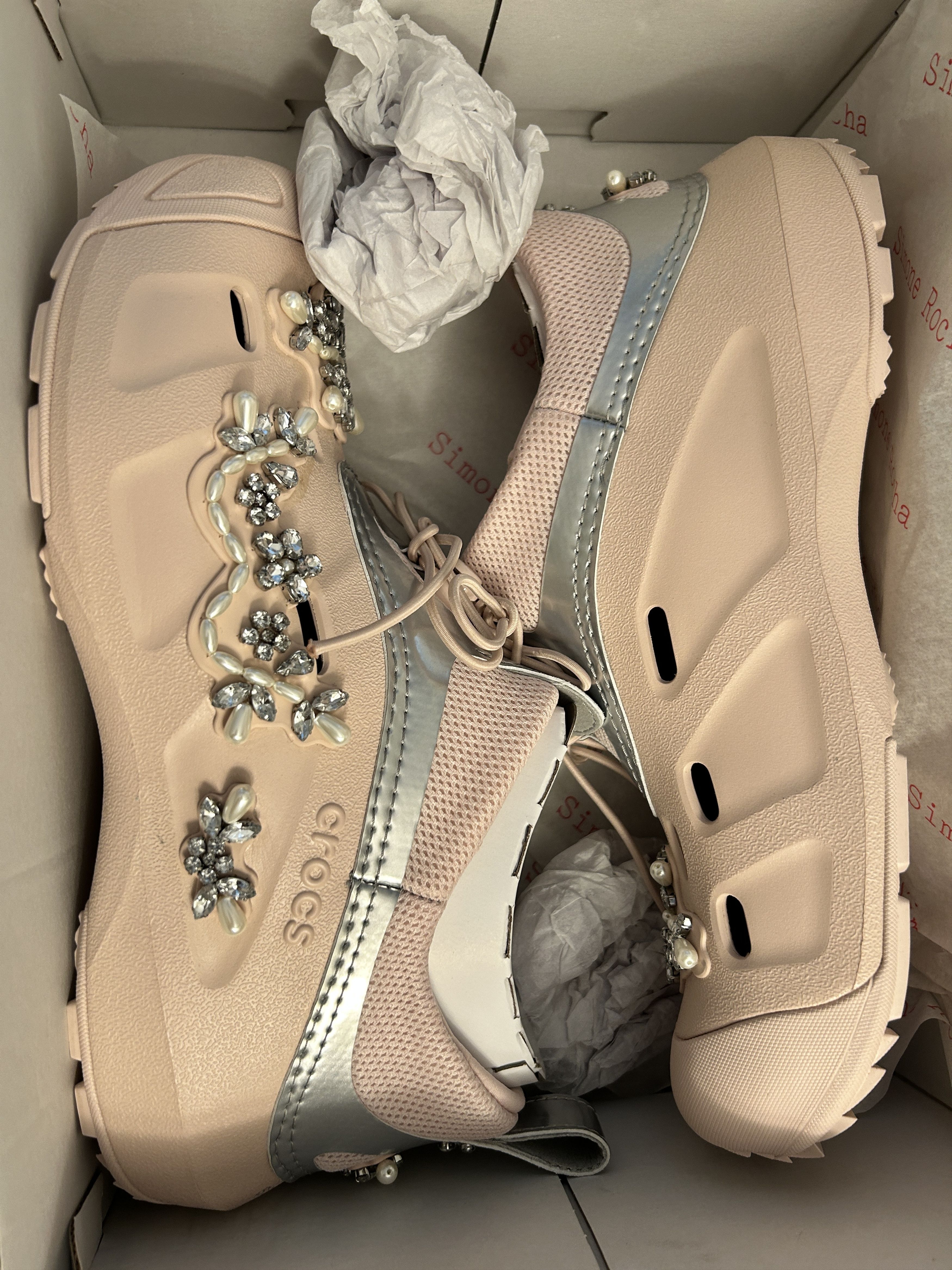 Crocs × Simone Rocha Simone Rocha x Crocs Quick Trail - Quartz Size US 12 / IT 42 - 6 Thumbnail