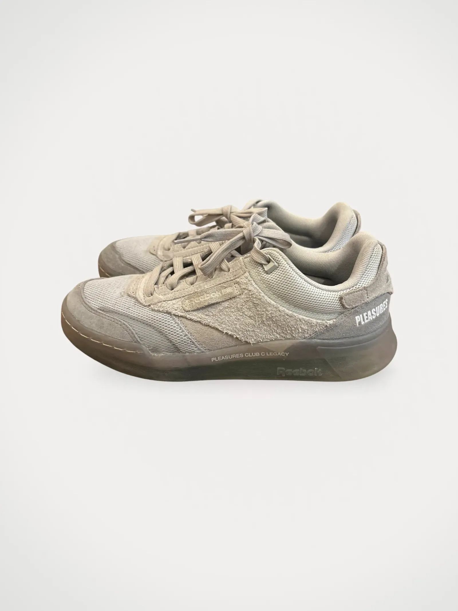 Reebok Reebok Reebok X Pleasures Club C Legacy "Grey" Sneakers Size US 9 / IT 39 - 1 Thumbnail