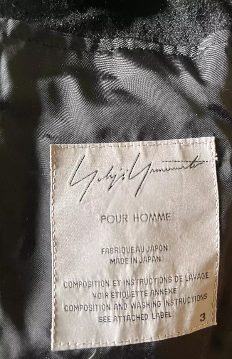 Yohji Yamamoto Yohji Yamamoto Wool knit jacket Size US L / EU 52-54 / 3 - 3 Thumbnail