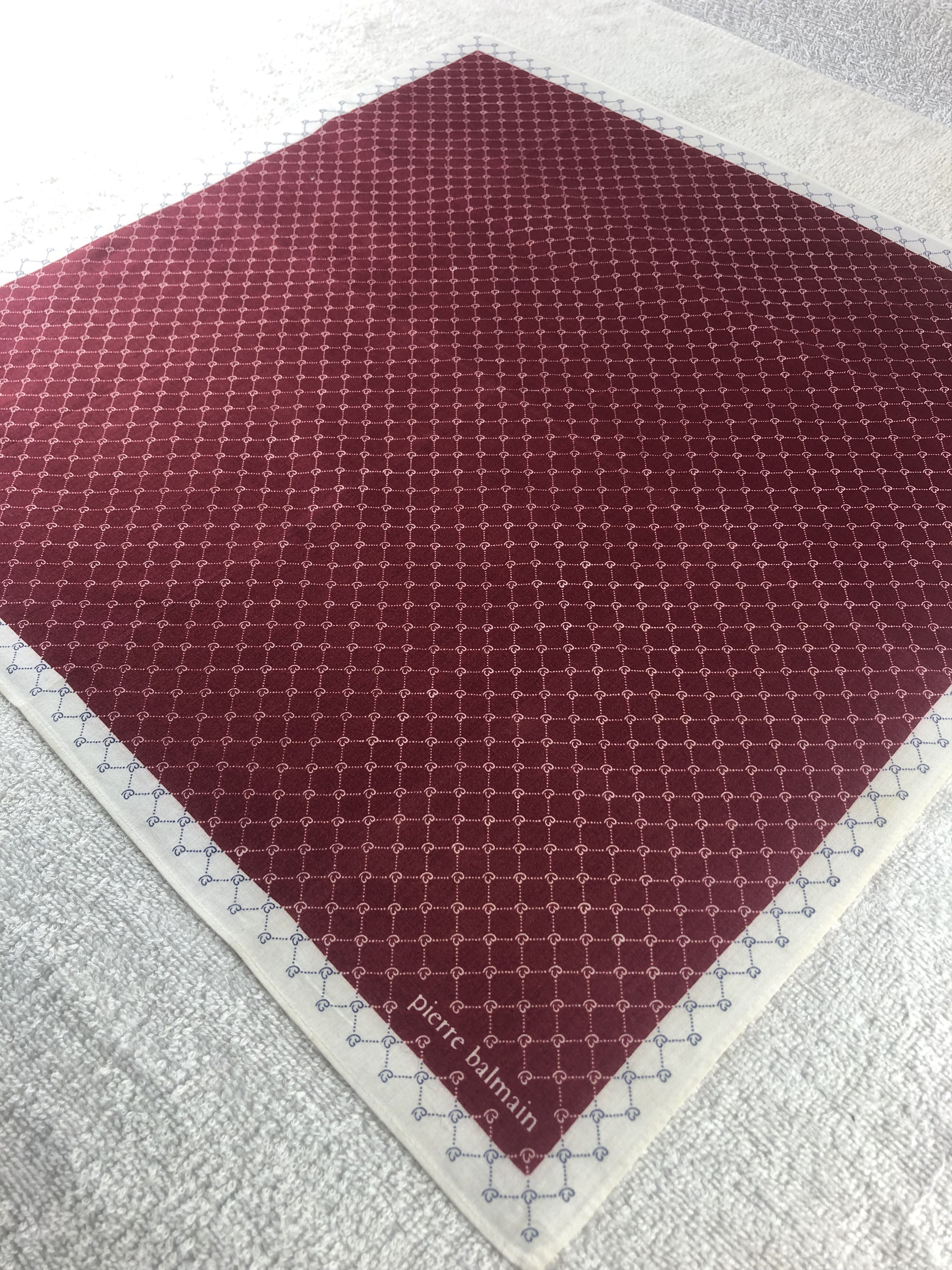 Pierre Balmain × Vintage Pierre Balmain Handkerchief / Bandana / Neckerchief Size ONE SIZE - 4 Thumbnail
