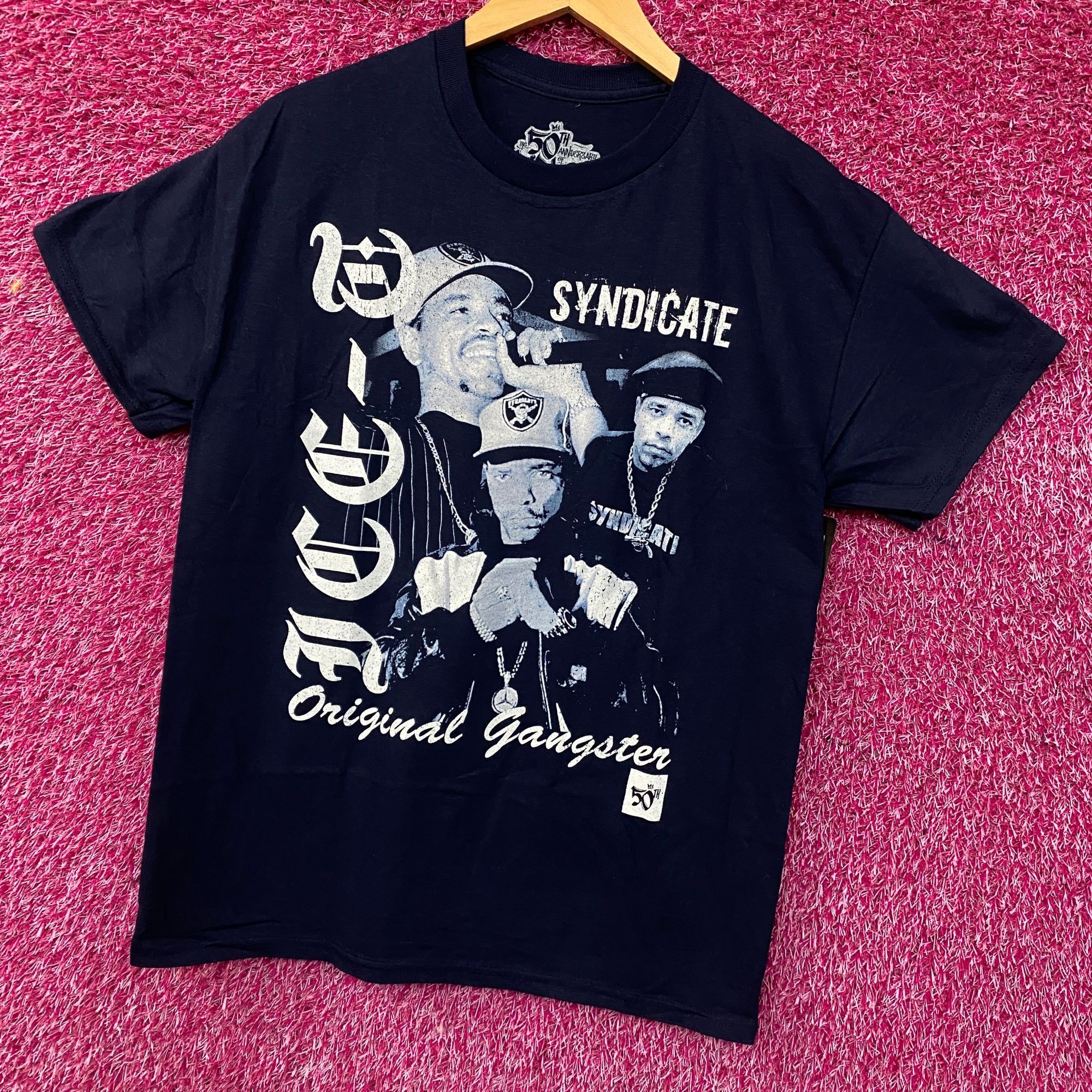 Other Ice-T Rhyme Syndicate 50th Anniversary of Hip Hop Graphic T- Size US M / EU 48-50 / 2 - 3 Thumbnail
