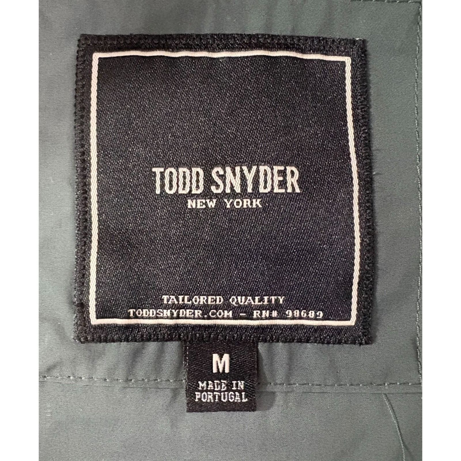 Todd Snyder Todd Snyder nylon trech coat size M color green Teal NWOT lo Size US M / EU 48-50 / 2 - 2 Thumbnail