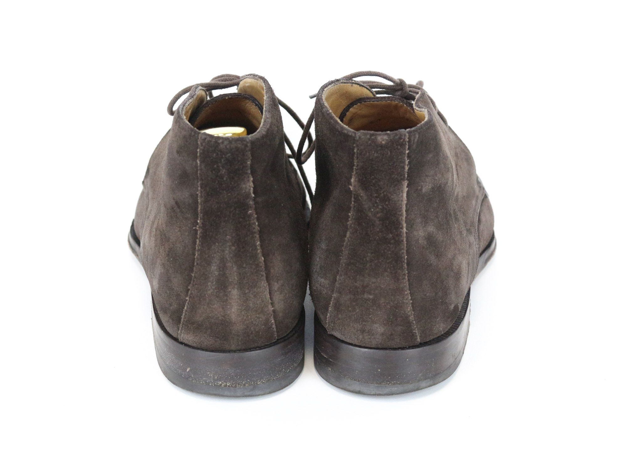 Suitsupply EU41 Dark Brown Suede Laced Shoes 73933 Size US 8 / EU 41 - 3 Thumbnail