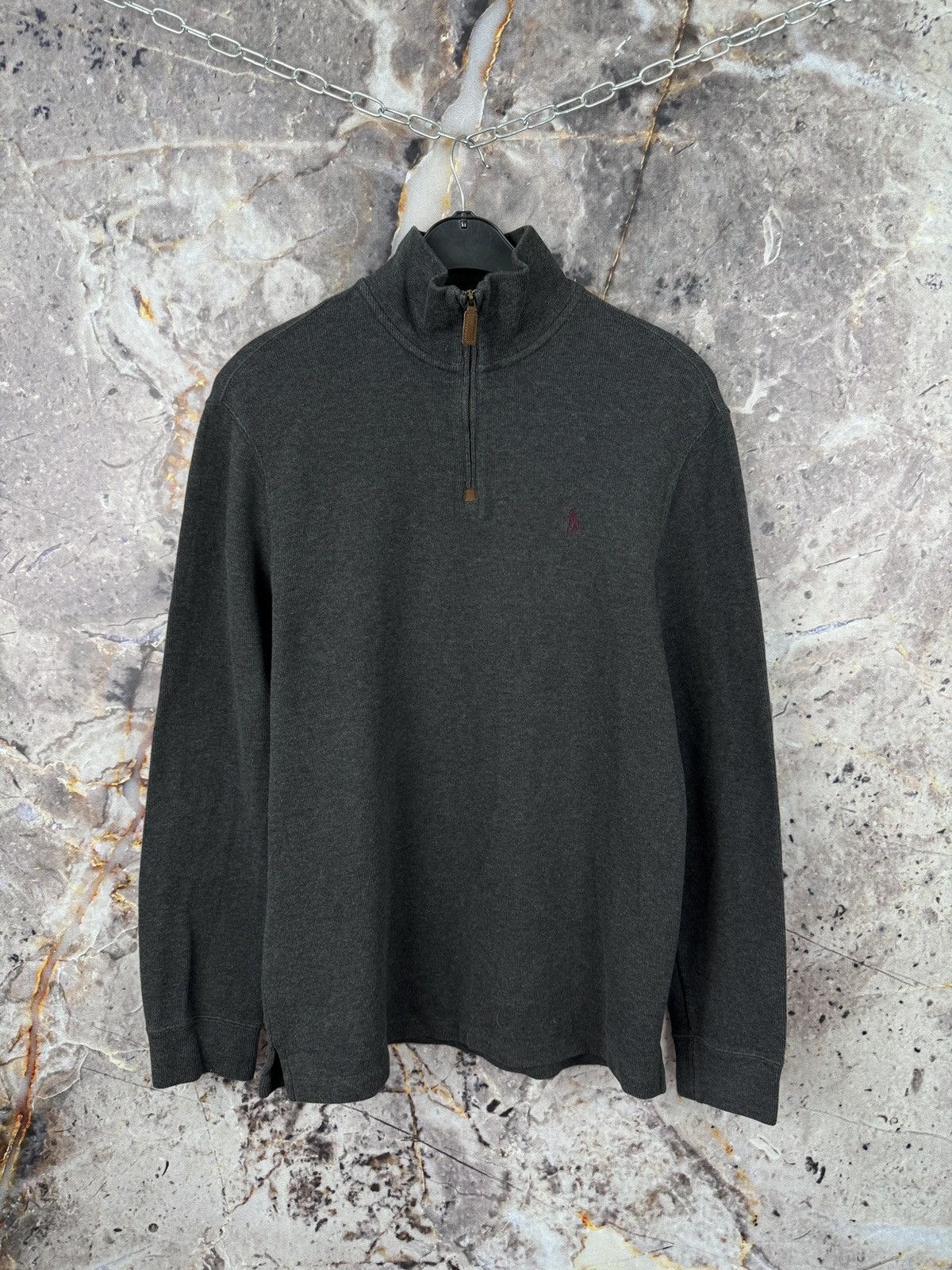Polo Ralph Lauren Mens Polo Ralph Lauren Pullover 1/4 Zip Size Medium Size US M / EU 48-50 / 2 - 1 Thumbnail