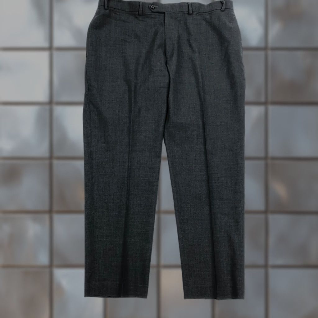 Ralph Lauren VINTAGE? No. Ralph Lauren Dress Pants Mens 40x30 Gray 100% Wool Total Comfort Dress Pants Regular Mens Gray Wool 40 30 City Preppy Ready? Size US 40 / EU 56 - 1 Thumbnail