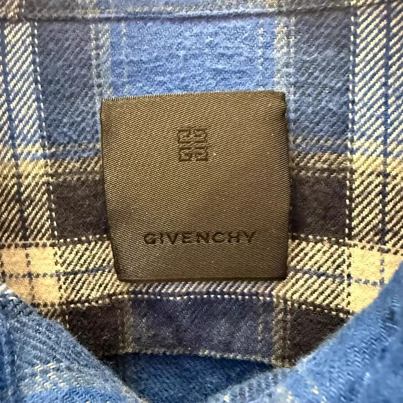 Givenchy Givenchy Gingham collar single-breasted long sleeve casual Size US M / EU 48-50 / 2 - 4 Thumbnail