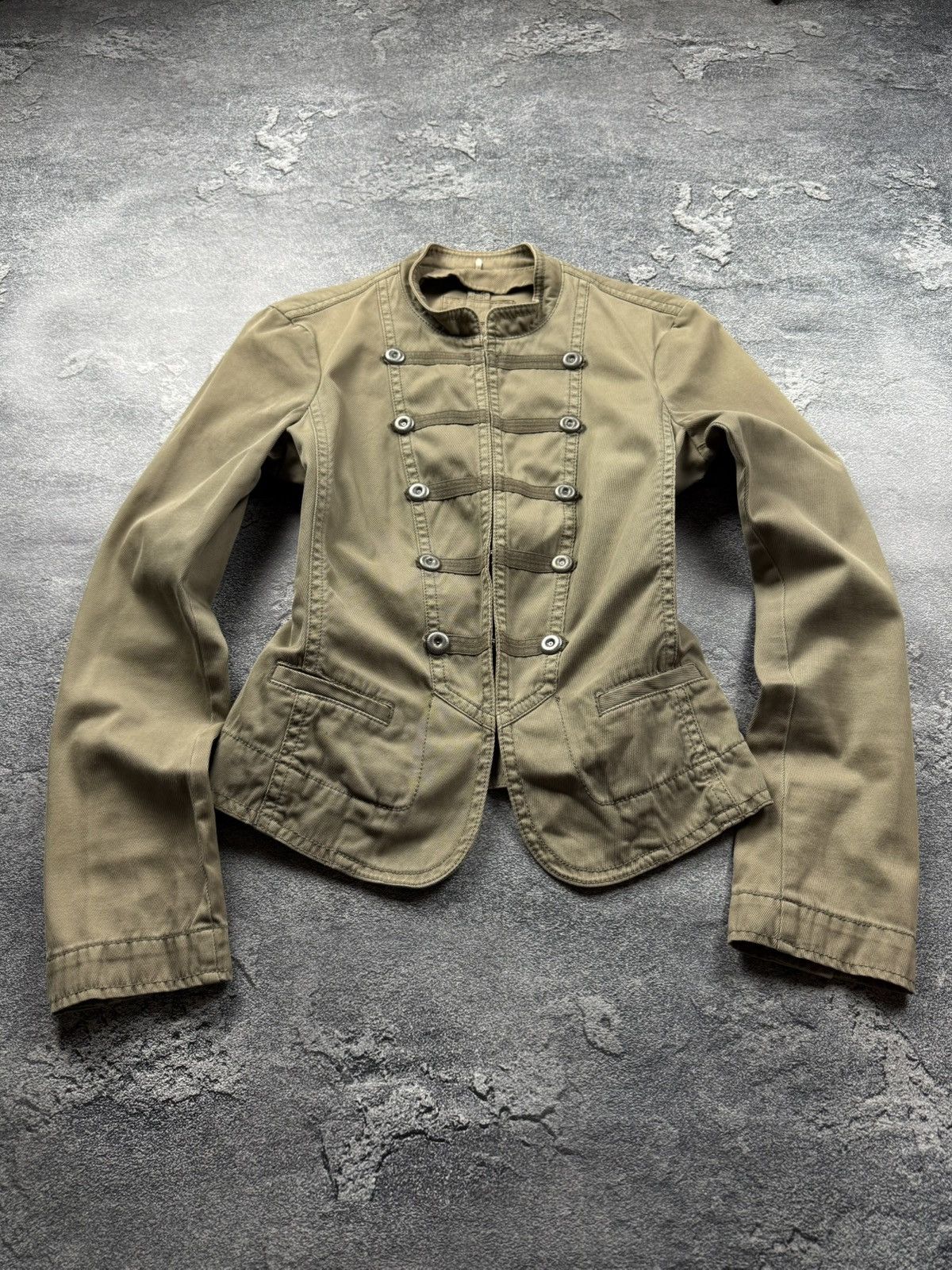 Ann Demeulemeester VNTG Napoleon Button Millitary Jacket Ifsixwasnine Balmain Size M / US 6-8 / IT 42-44 - 1 Thumbnail