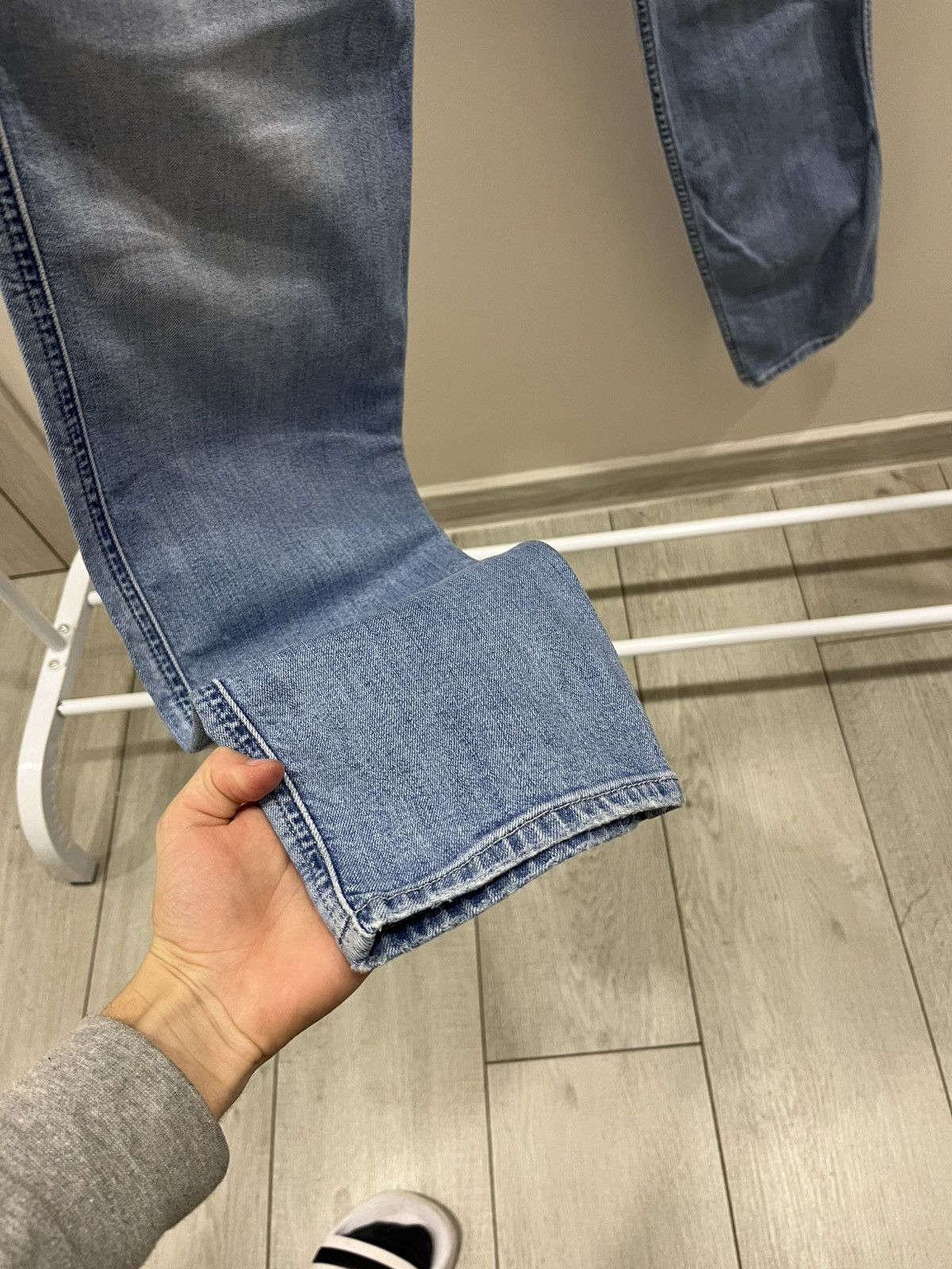 Replay 🔥Flared 🔥Replay Anbass Distressed Denim🔥 Size US 32 / EU 48 - 4 Thumbnail