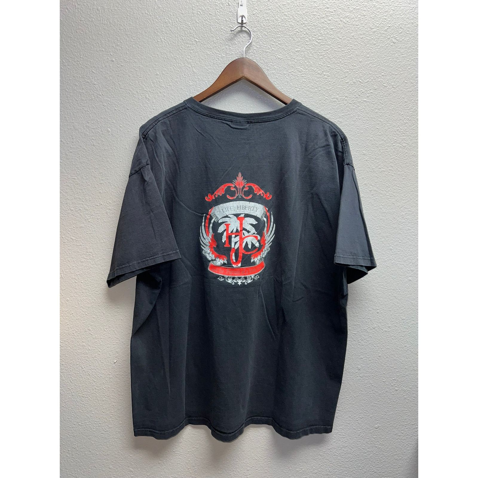 Anvil Vintage Life Liberty Shirt Pursuit Of A Little Ash HJC Shirt Size US XXL / EU 58 / 5 - 5 Thumbnail