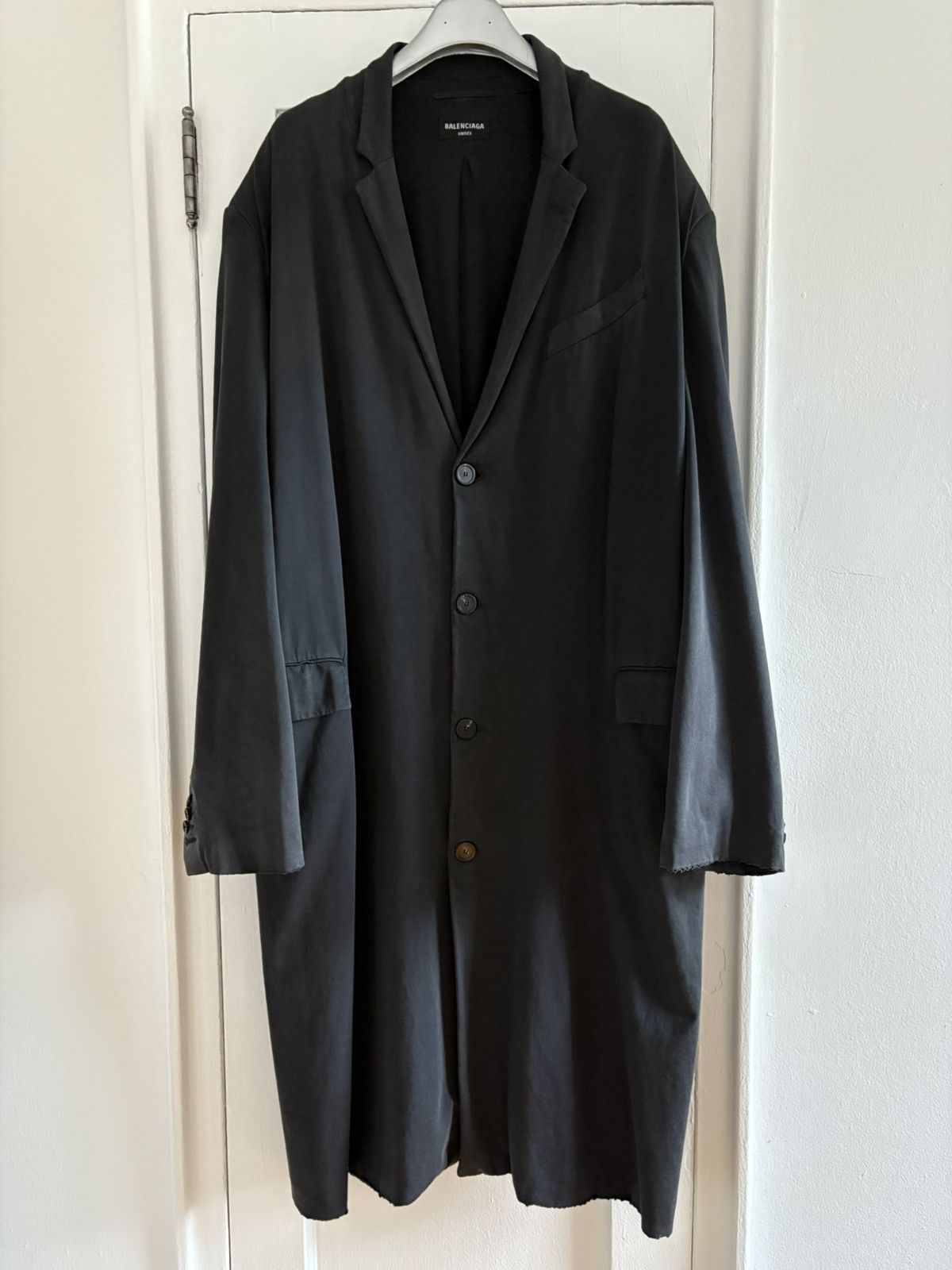 Balenciaga Balenciaga Tailored Coat Size US XXL / EU 58 / 5 - 1 Thumbnail