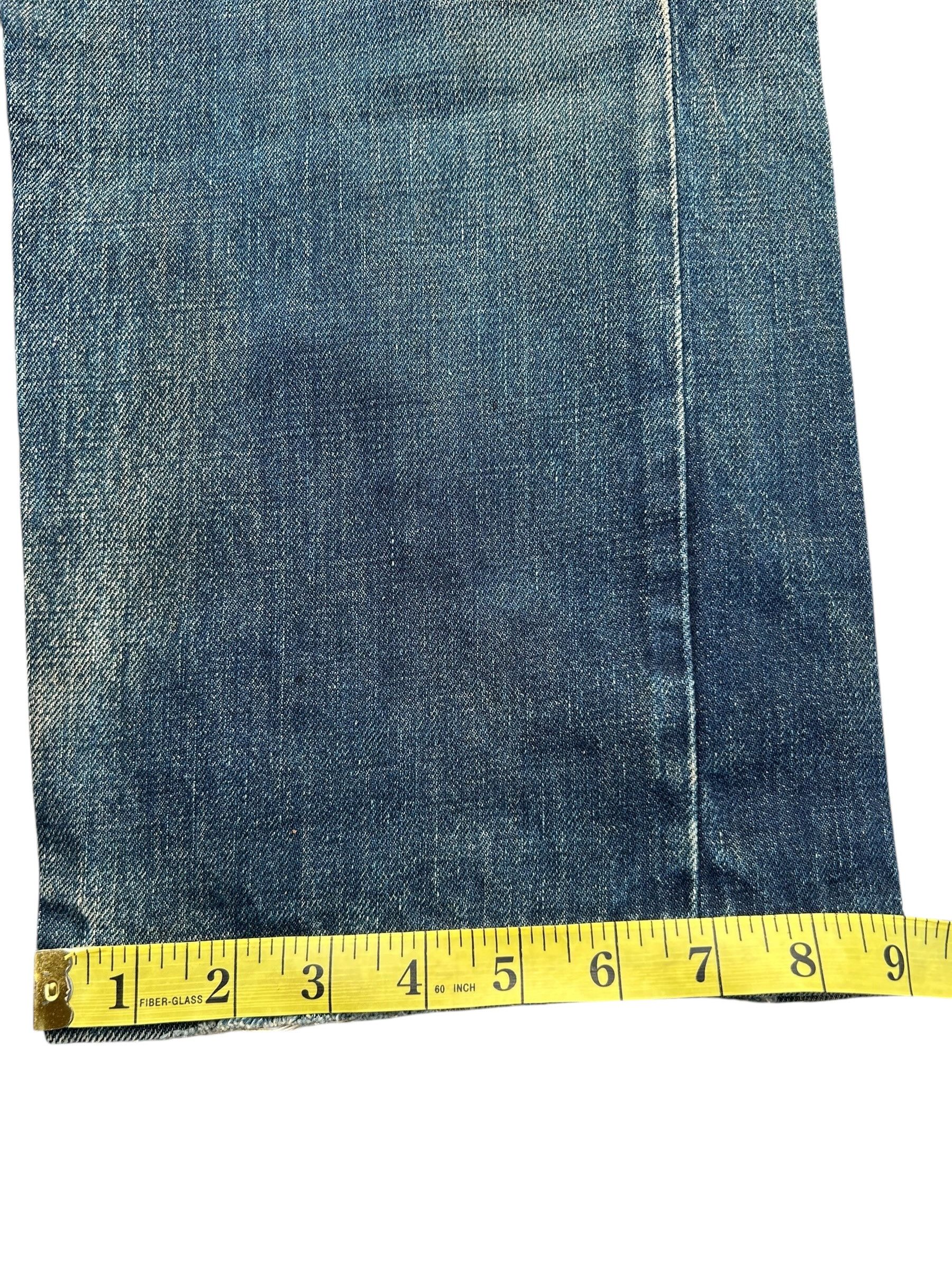 Avirex × Kapital × Vintage Vintage Avirex Selvedge Button 13star Distressed Denim Jeans Size US 31 - 22 Thumbnail