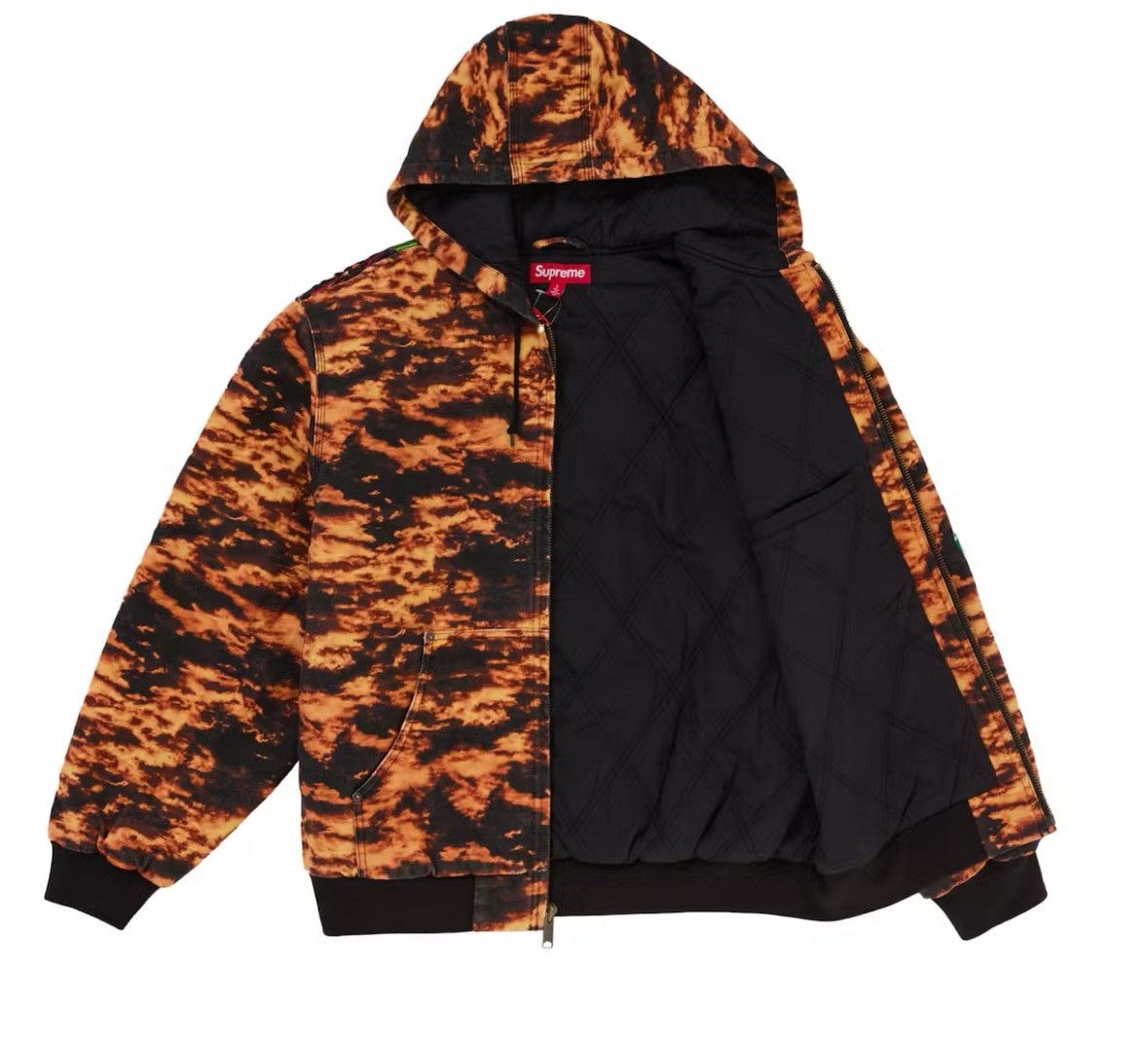 Supreme Supreme aoi embroidered hooded work jacket small Size US S / EU 44-46 / 1 - 3 Thumbnail