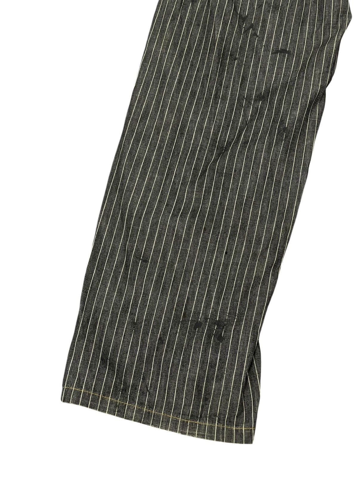 Zucca Thin Denim Zucca Striped Painter Relax Pant 2🟦2 Size US 31 - 3 Thumbnail