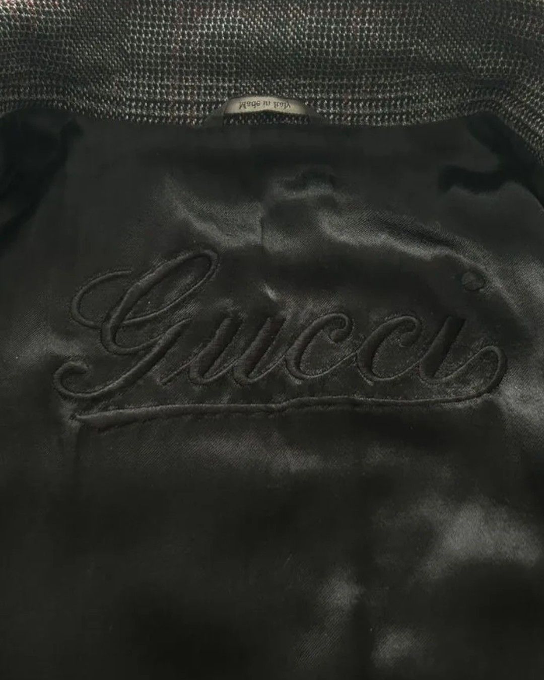 Gucci DOUBLE BREASTED WOOL CHECKERED TRENCH COAT Size US M / EU 48-50 / 2 - 3 Thumbnail