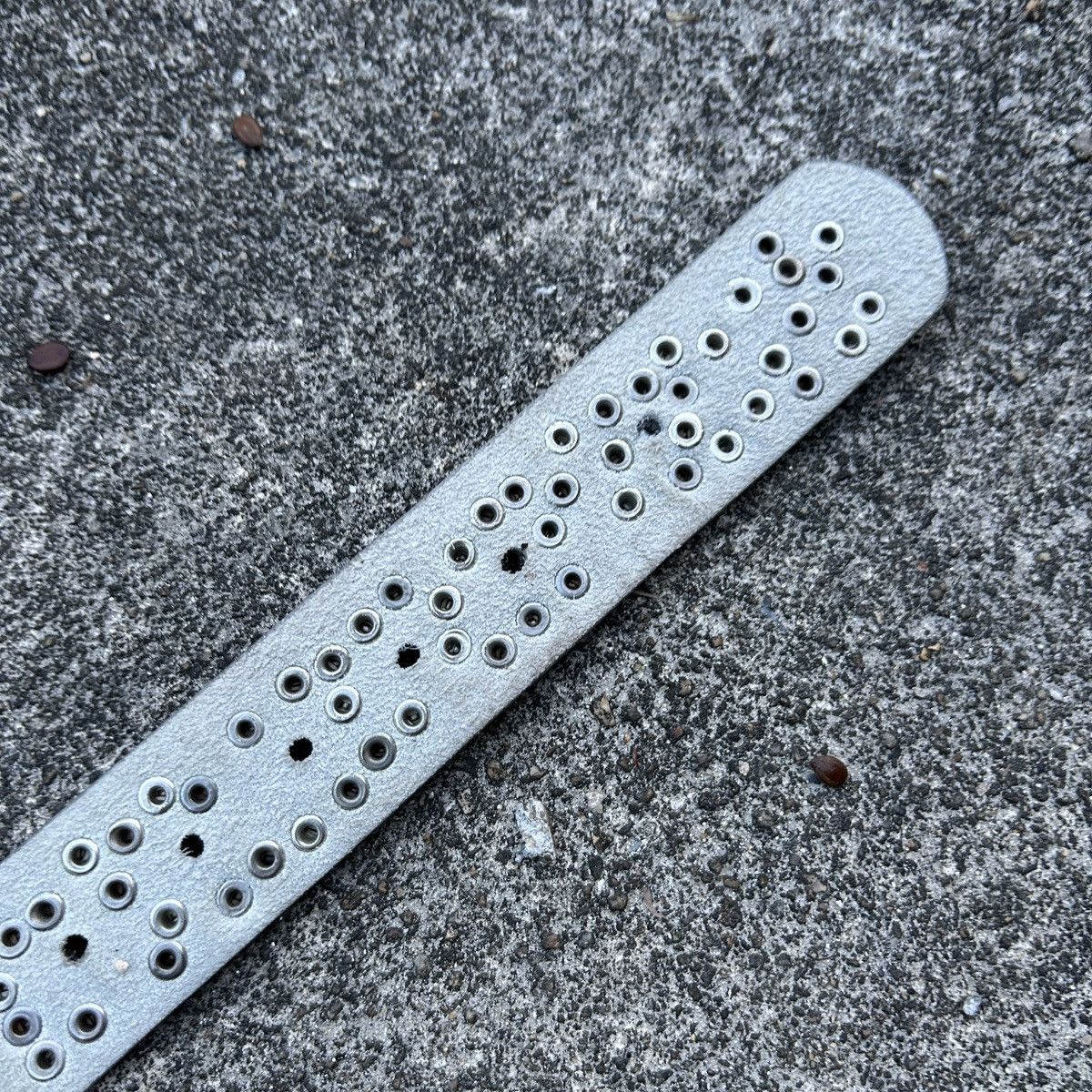 Vintage Vintage studded leather belt 🐍 (Kapital Style) Size ONE SIZE - 13 Thumbnail