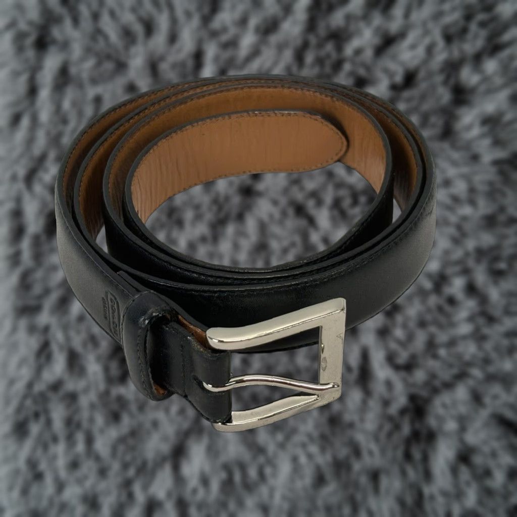 Coach Coach Men's Classic Leather Belt Black 42 Regular Size 42 - 1 Thumbnail