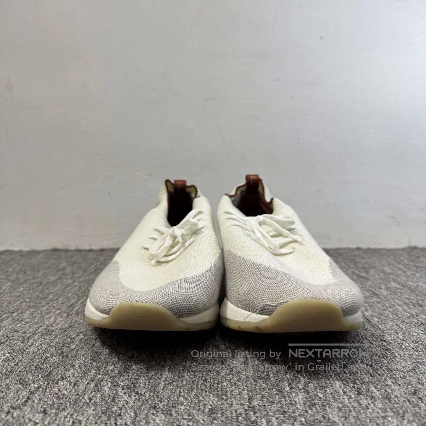 Loro Piana LORO PIANA 360 Lp Flexy Walk Wool Knit Sports Shoes| Size US 14 / EU 47 - 2 Thumbnail