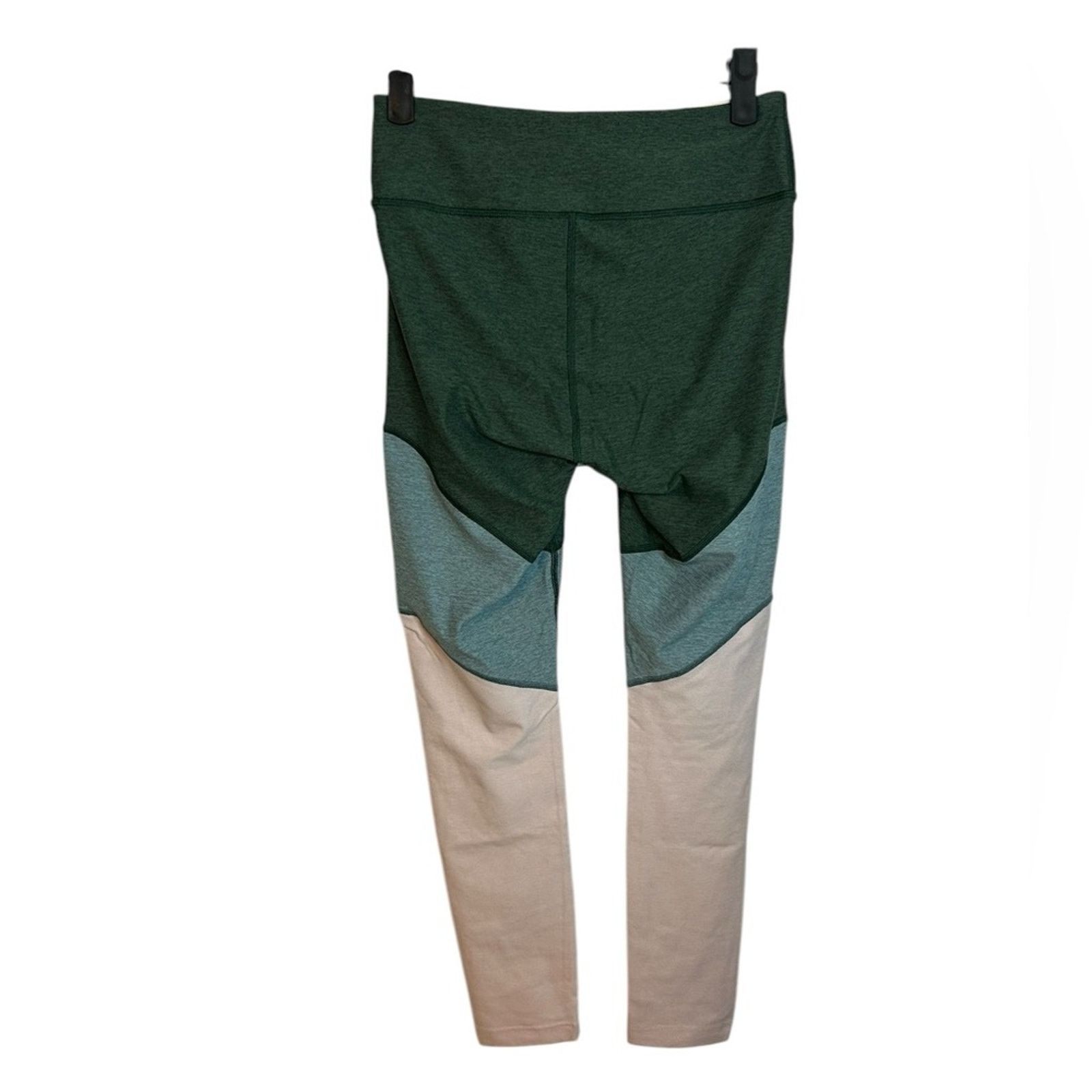 Outdoor Voices Outdoor Voices Green Colorblock Leggings Size 27" / US 4 / IT 40 - 2 Thumbnail