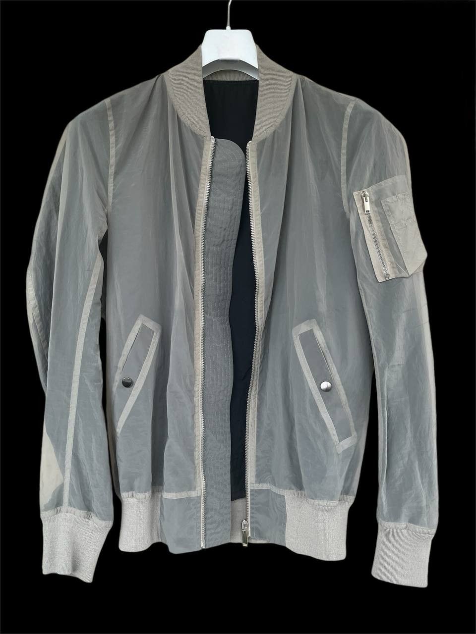 Rick Owens Rick Owens double layered bomber ss13 island Size US M / EU 48-50 / 2 - 4 Thumbnail