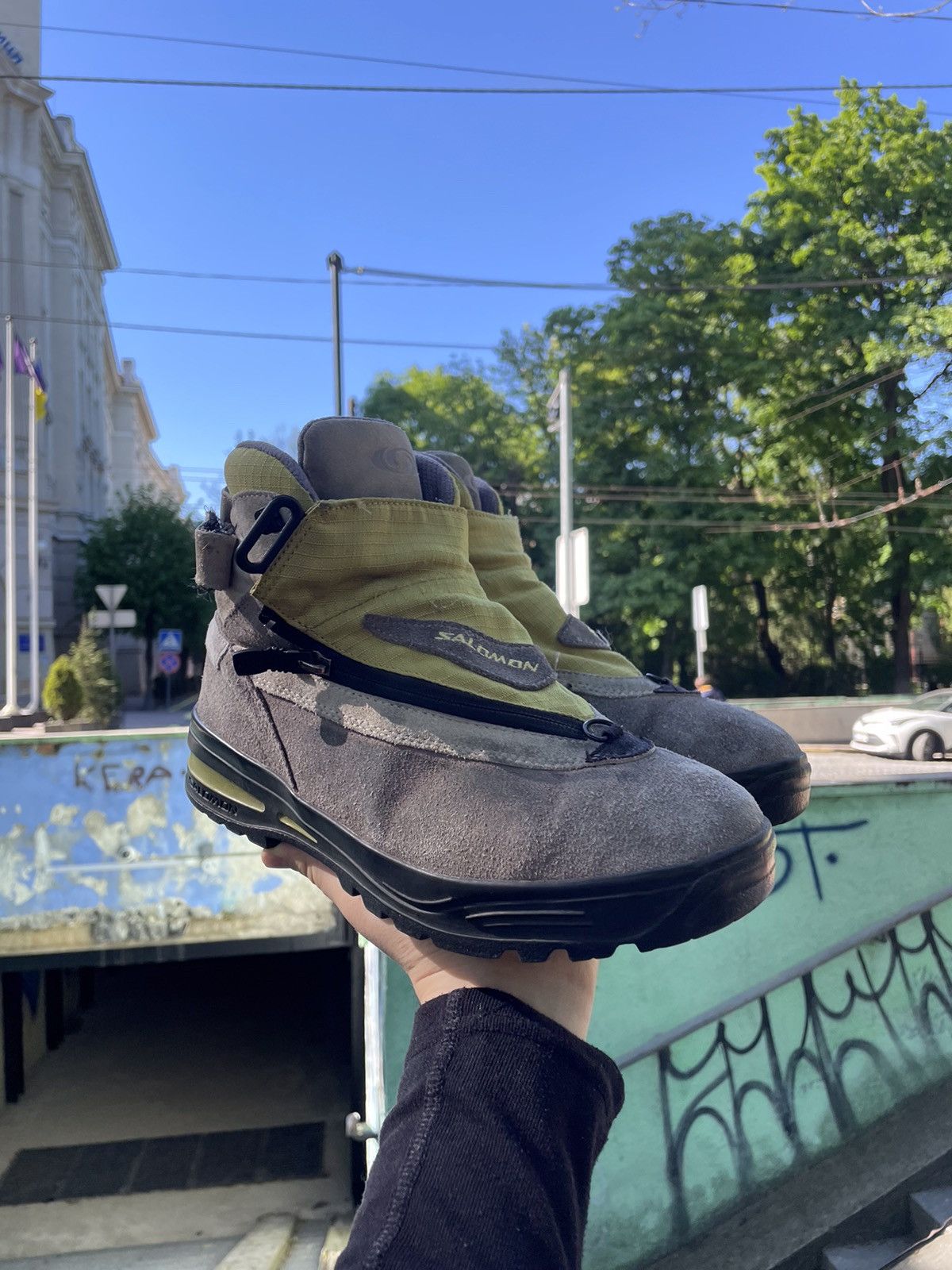 Salomon × Vintage Salomon adventure 7 vintage hiking boots Size US 8.5 / EU 41-42 - 3 Thumbnail