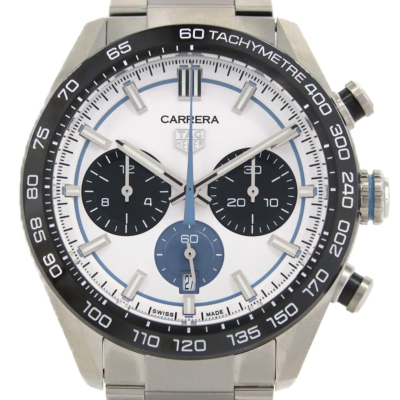 TAG Heuer TAG Heuer Carrera Chronograph Sleek Stainless Steel Automatic Limited Metal Automatic CBN2A1P.BA0643 DUTY FREE for USA
