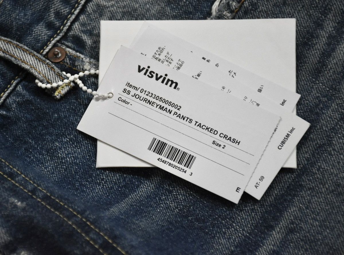 Visvim Visvim 23ss Spot Journeyman Pants Tacked Crash JM size2 Size US 34 / EU 50 - 7 Thumbnail
