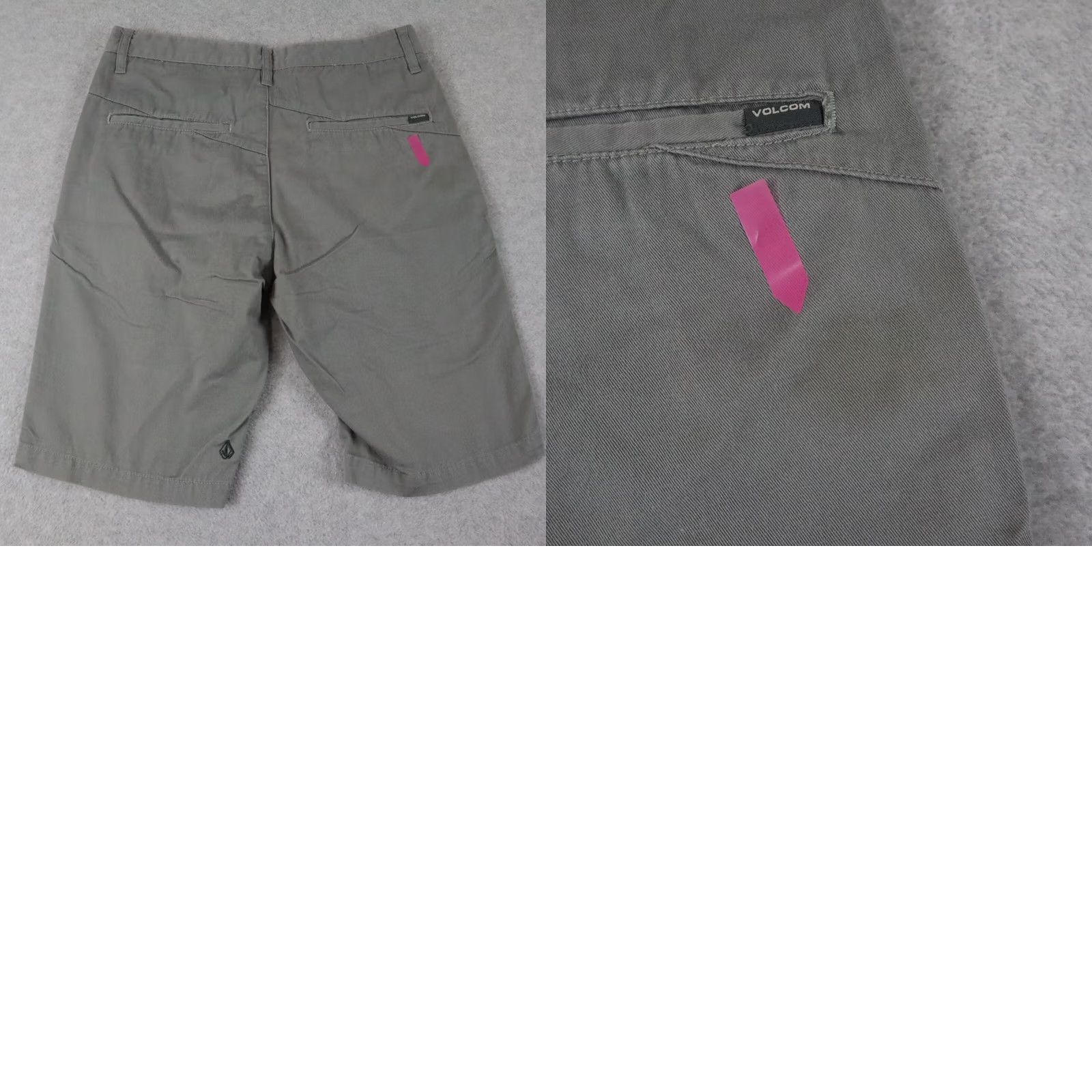 Volcom Volcom Shorts Mens 30 Chino Casual Surfer Skater Flat Front Gray Size US 30 / EU 46 - 8 Thumbnail