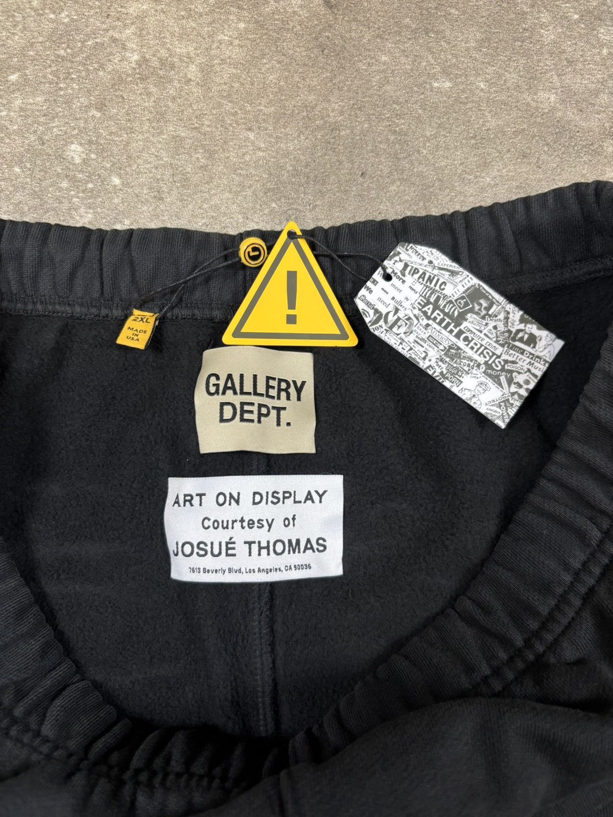 Gallery Dept. Gallery Dept Sweatpants Washed Black Size US 38 / EU 54 - 9 Thumbnail
