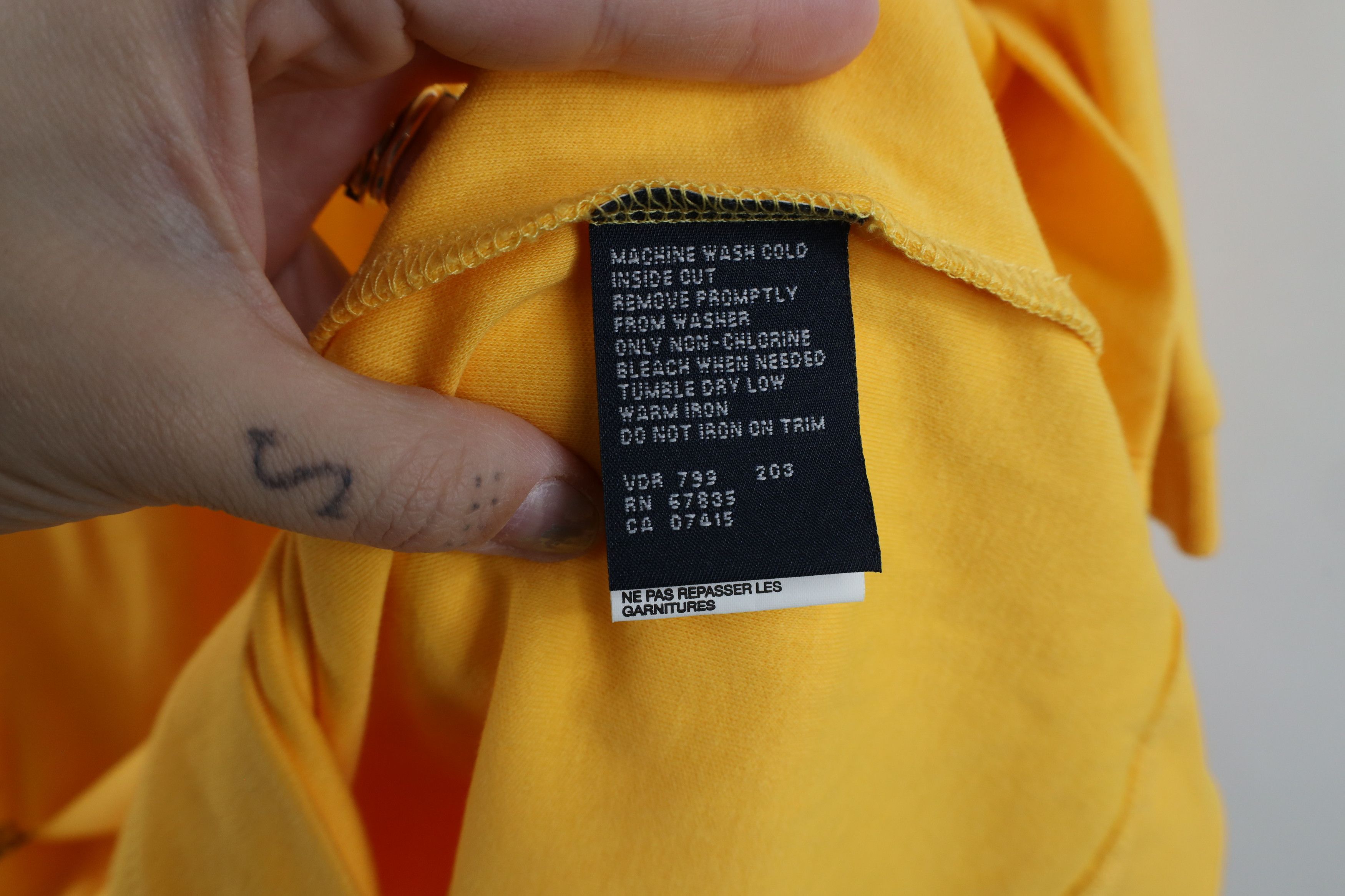 Nautica × Vintage Deadstock Vintage Nautica Sailing Collared Polo Shirt Yellow Size US XL / EU 56 / 4 - 12 Thumbnail