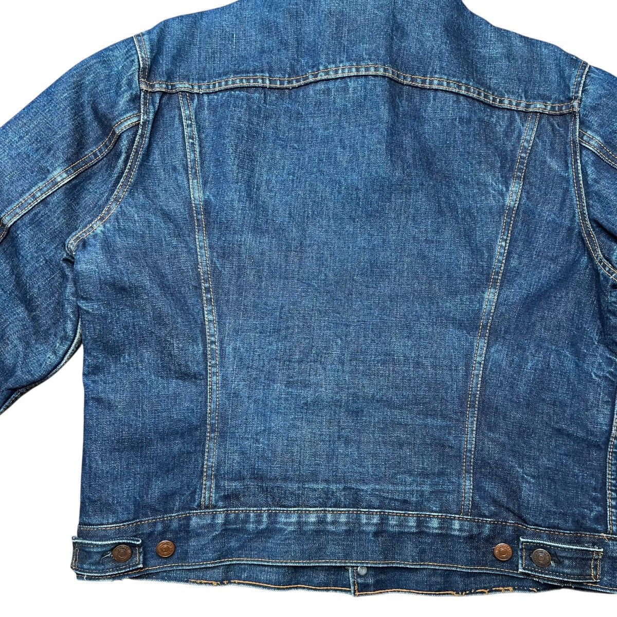 Levi's 60s Levi’s Big E Type III Trucker Blanket Lined Denim Jacket Size US L / EU 52-54 / 3 - 16 Thumbnail