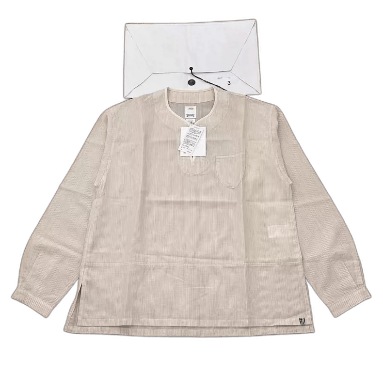 Visvim visvim tunic p.o. santome wool linen shirt Size US S / EU 44-46 / 1 - 1 Thumbnail