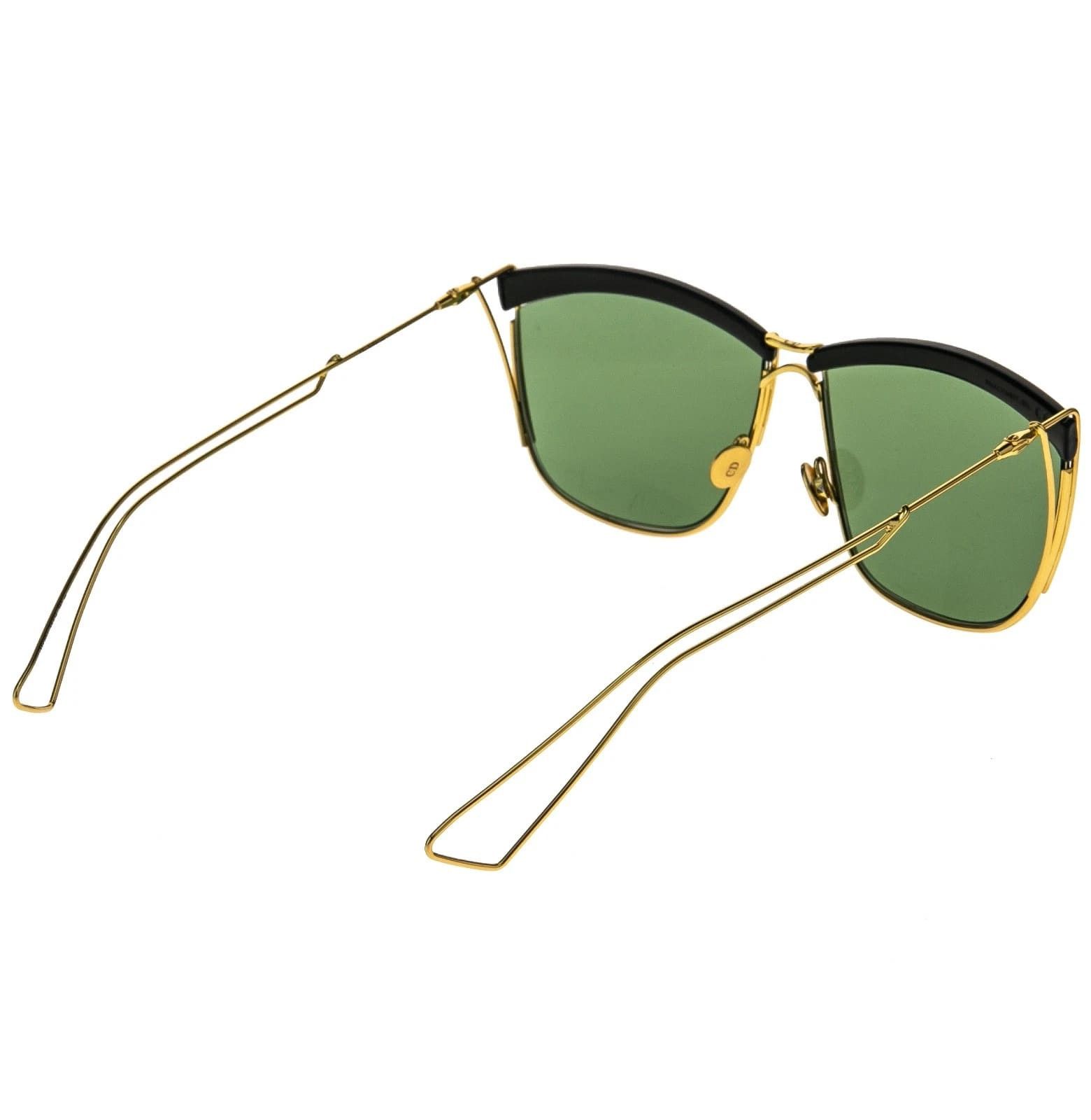 Christian Dior Monsieur CHRISTIAN DIOR SOELECTRIC SO ELECTRIC Gold Black Sunglasses Size ONE SIZE - 9 Thumbnail