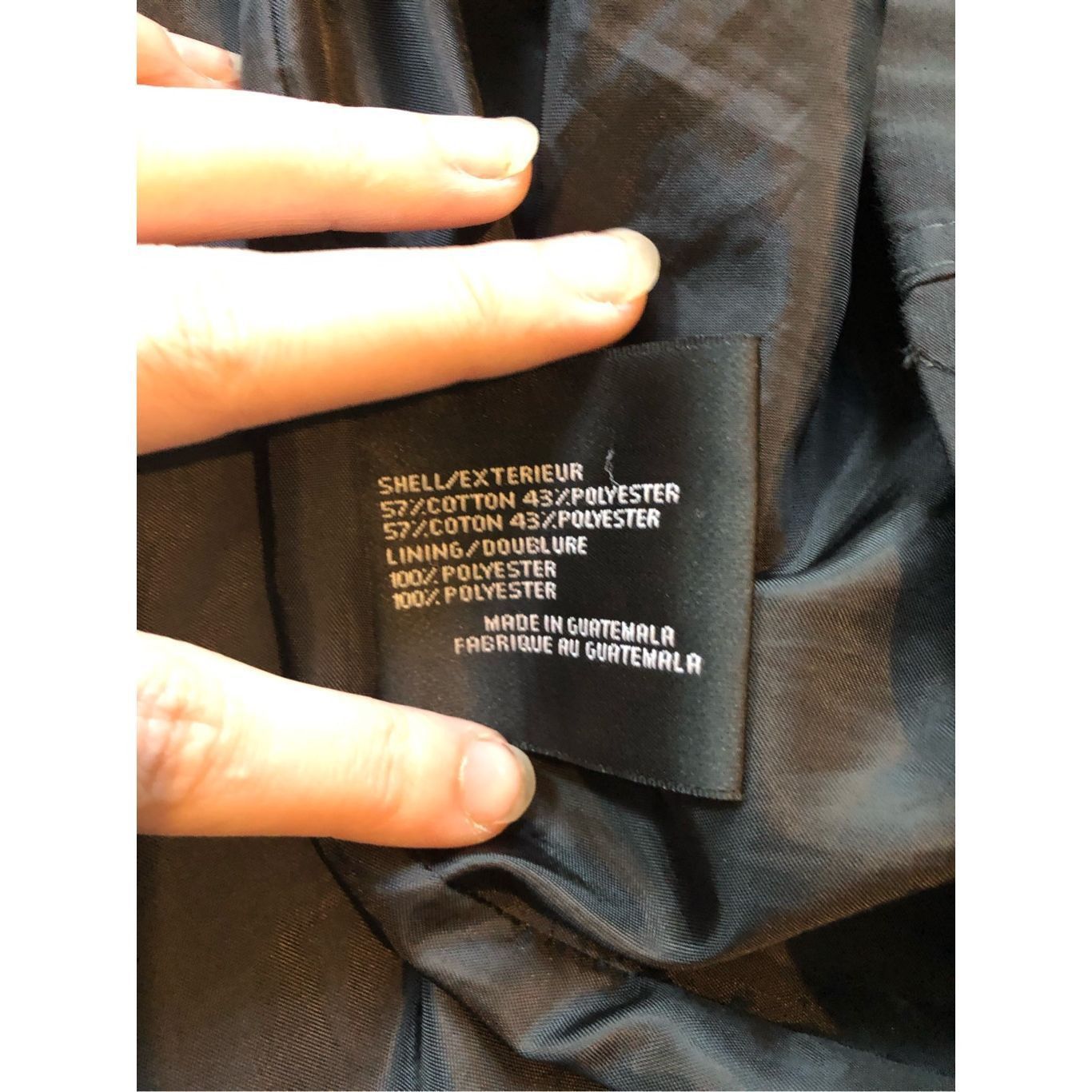DKNY DKNY Women’s Classic Black Collared Button Up Rain Coat Tren Size XL / US 12-14 / IT 48-50 - 8 Thumbnail