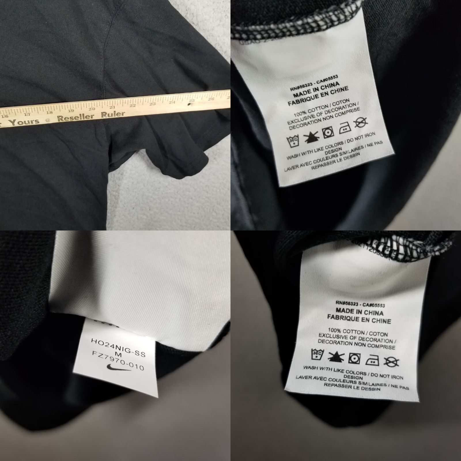 Nike Nike M90 T-Shirt Men Size Medium Black Nike Sportswear Loose Fit Short Sleeve Crew Neck Size US M / EU 48-50 / 2 - 8 Thumbnail