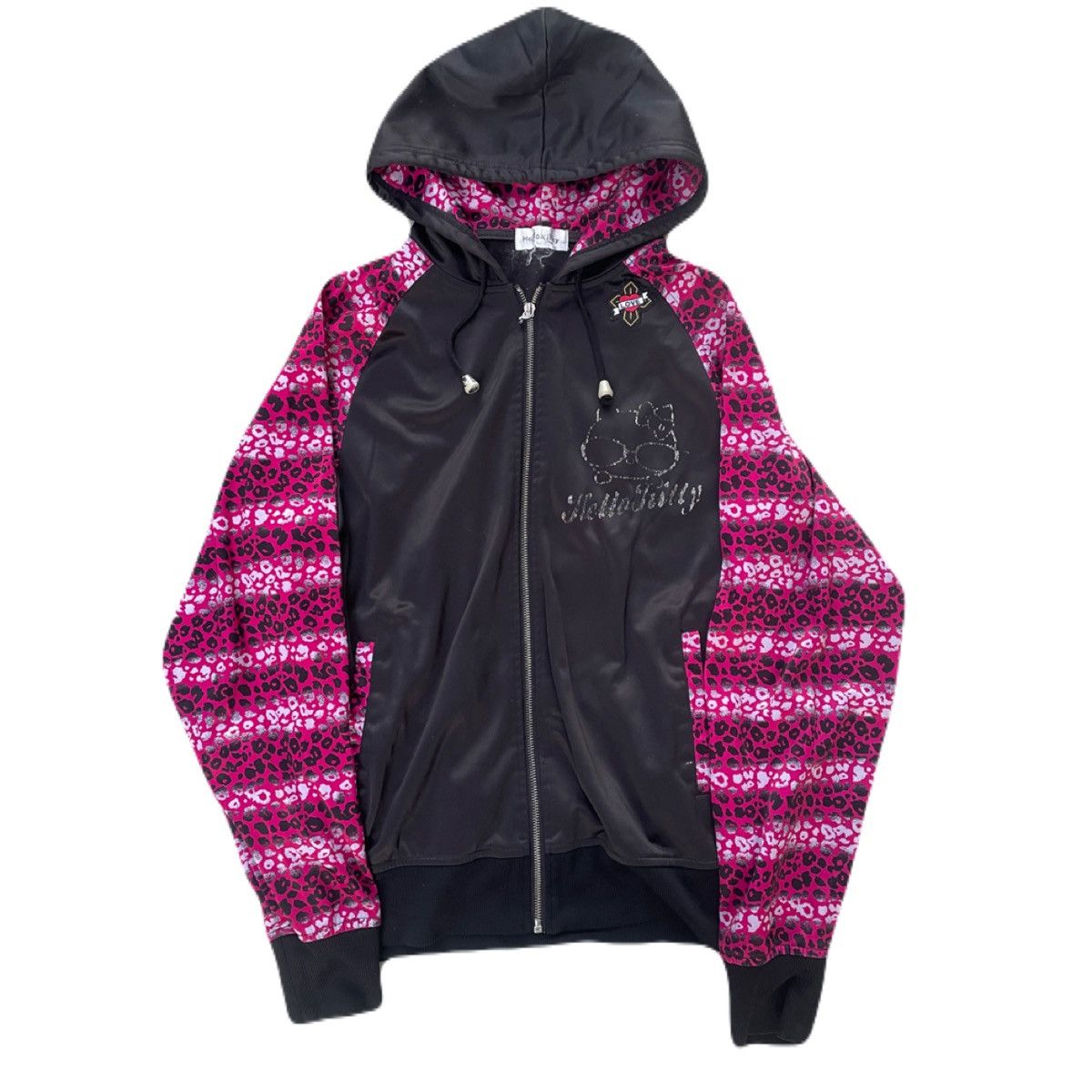 If Six Was Nine 2000s Hello kitty gyaru leopard zip up hoodie Size US S / EU 44-46 / 1 - 3 Thumbnail
