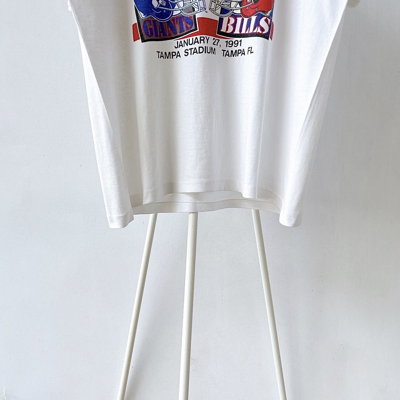 Fruit Of The Loom × Vintage 90s New York Giants Vs Buffalo Bills NFL t-shirt/ XL Size US XL / EU 56 / 4 - 4 Thumbnail