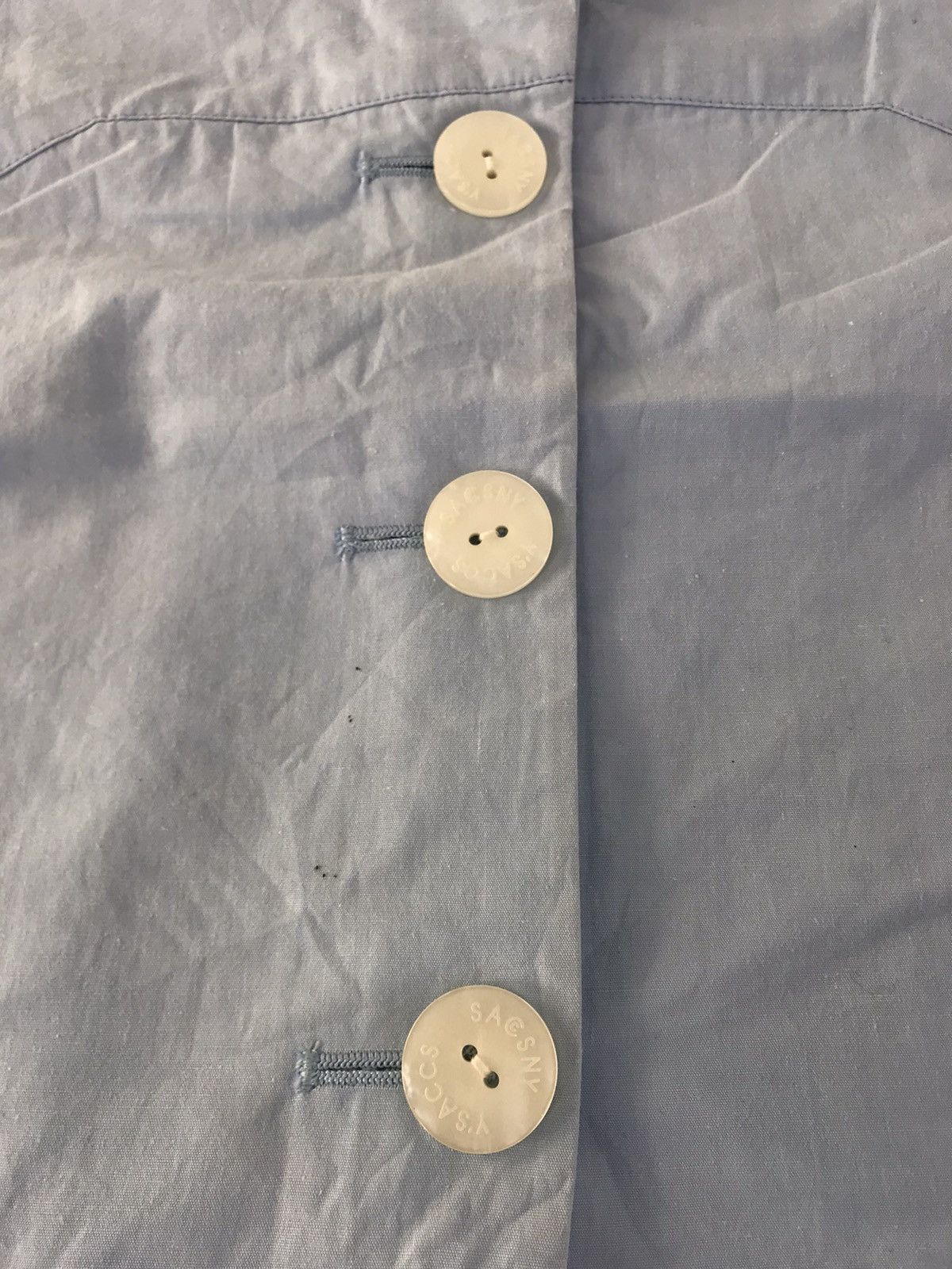 Japanese Brand Saccsny Y’saccs Yohji Yamamoto Button Up Jacket Luxury Size S / US 4 / IT 40 - 4 Thumbnail